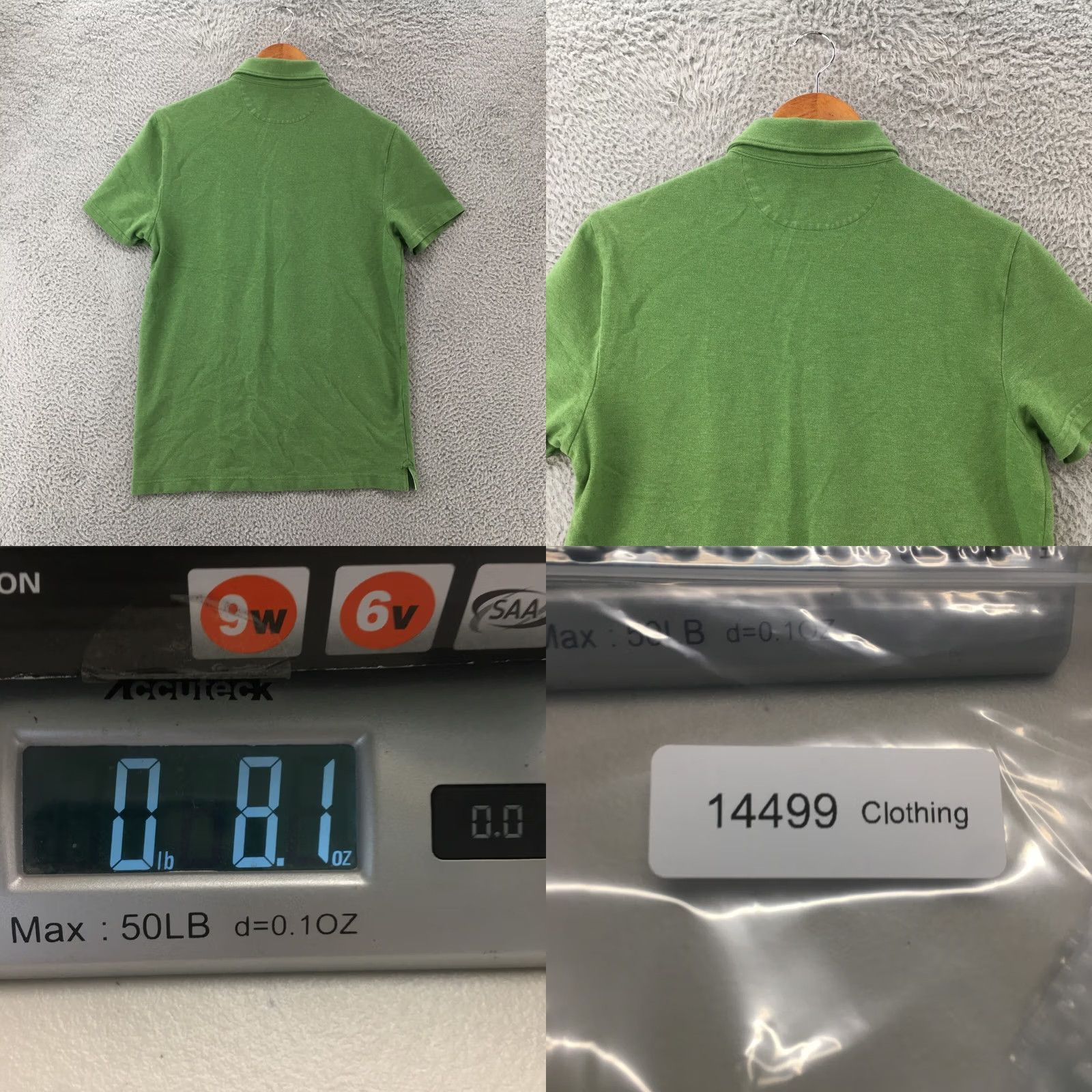 Banana Republic Banana Republic Polo Shirt Mens S Green Cotton Blend Short Sleeve Chest Pocket Size US S / EU 44-46 / 1 - 8 Thumbnail