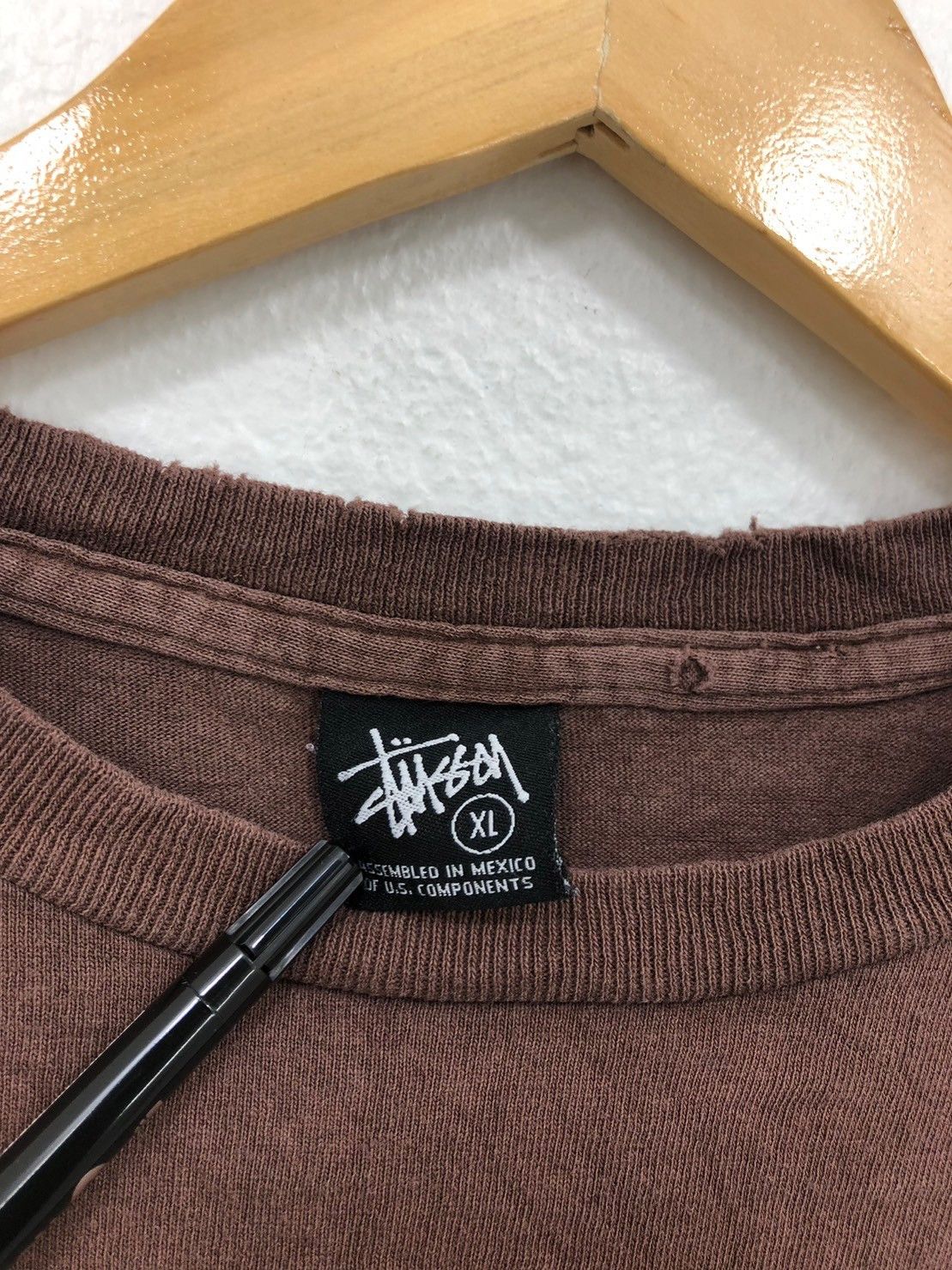 Stussy × Vintage Vintage 00's Stussy shirt Stick Up Kidz Are Out to Tax BN Size US XL / EU 56 / 4 - 6 Thumbnail