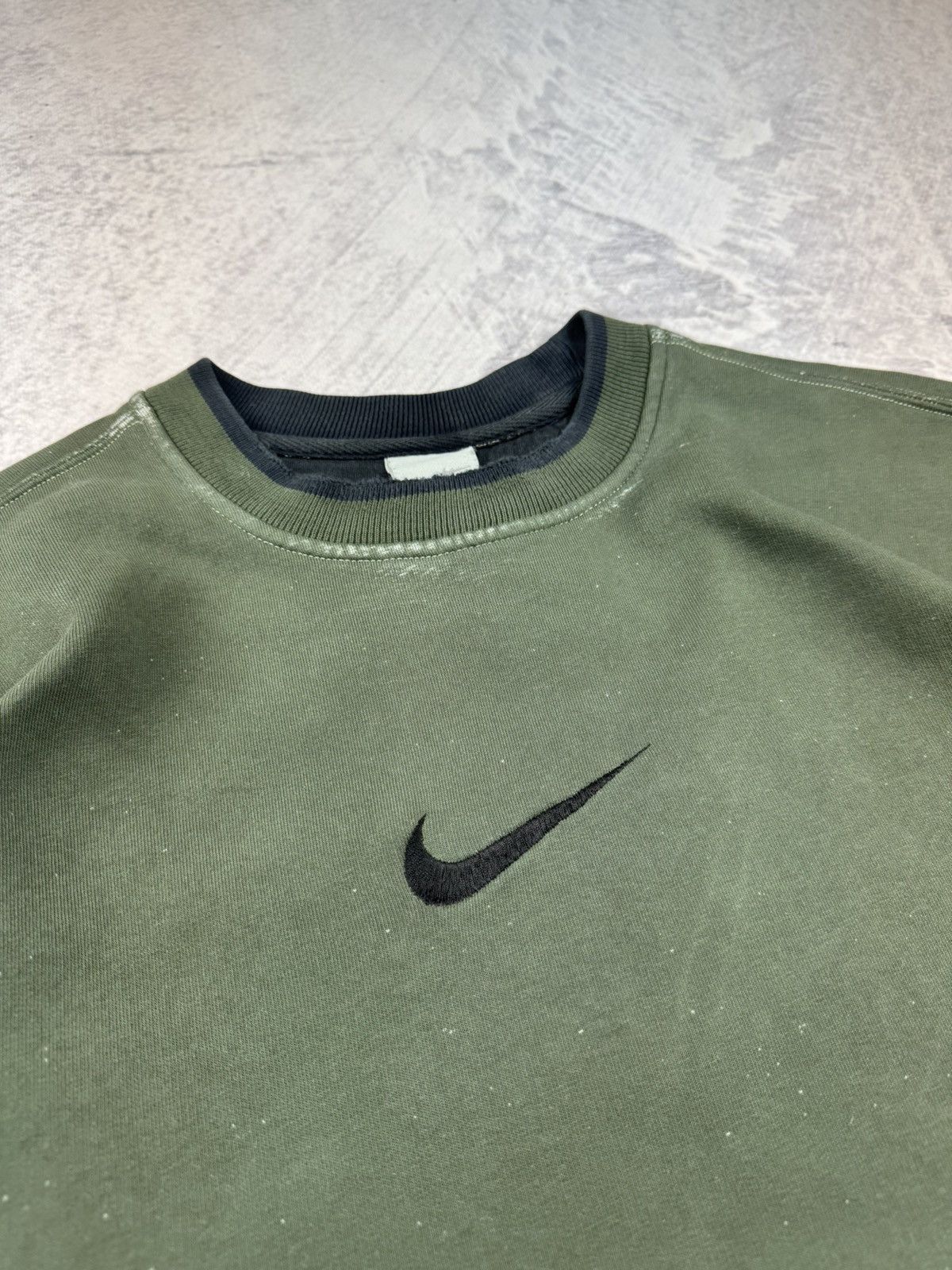 Nike × Vintage NIKE VINTAGE CENTER LOGO OVERSIZE BOXY SWEATSHIRT Size US XL / EU 56 / 4 - 4 Thumbnail