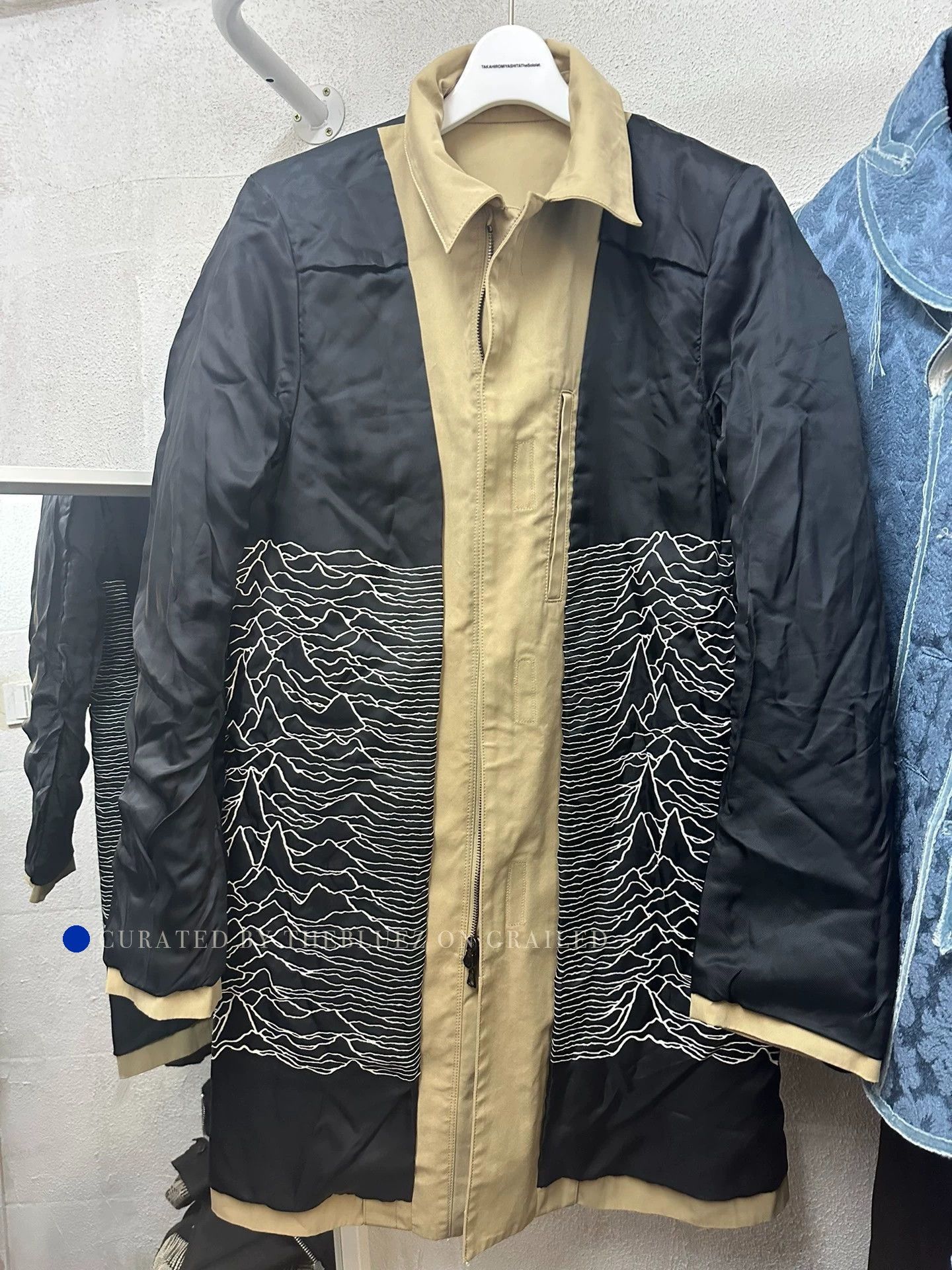 Undercover Reversible Beige Coat with Joy Division Print Size US M / EU 48-50 / 2 - 1 Thumbnail