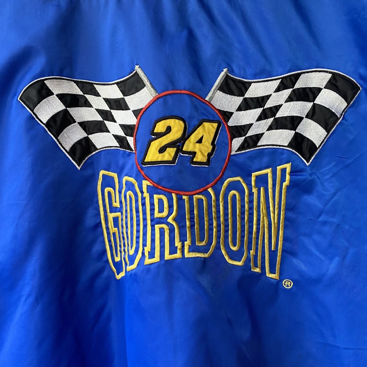 Nutmeg Nutmeg Gordon Racing Jacket – Blue/Red Size US XL / EU 56 / 4 - 17 Thumbnail