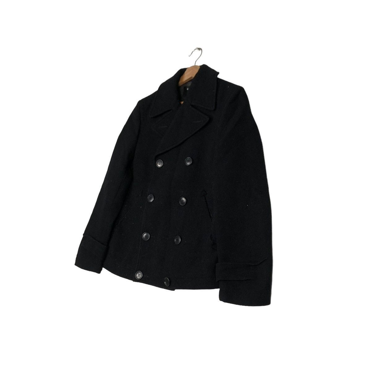 Issey Miyake 🔥Vtg Wool Double Breast Biker Issey Miyake Cabane De Zucca Size US S / EU 44-46 / 1 - 2 Thumbnail