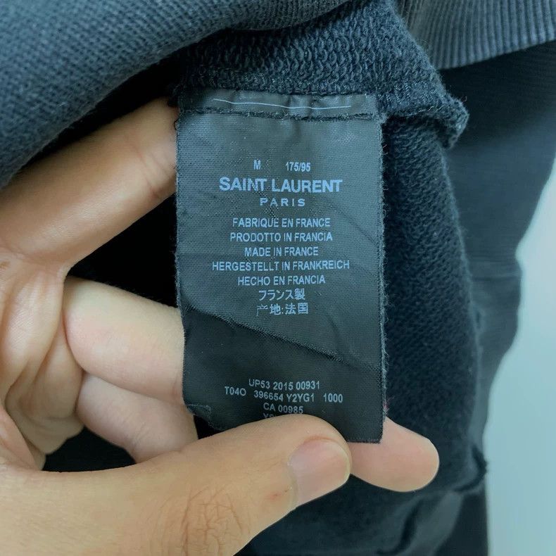 Saint Laurent Paris saint Laurent parishoodie 2503-Nextarrow Size US M / EU 48-50 / 2 - 7 Thumbnail