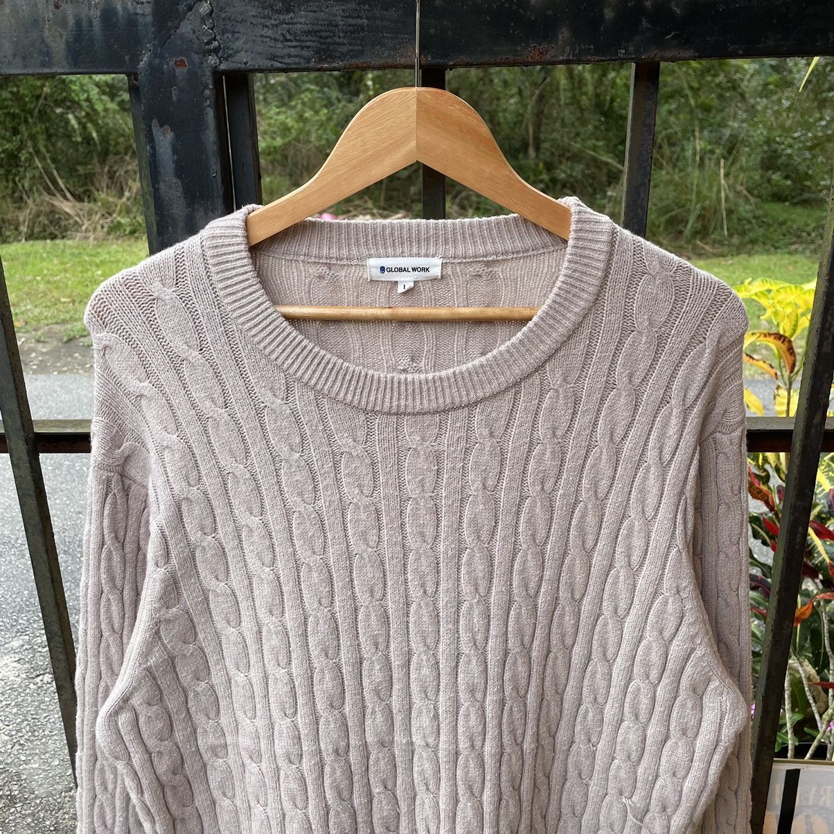 Global Work × Japanese Brand × Vintage 🔥Vintage Global Work Nice Design Pullover Women Knitwear Size M / US 6-8 / IT 42-44 - 4 Thumbnail