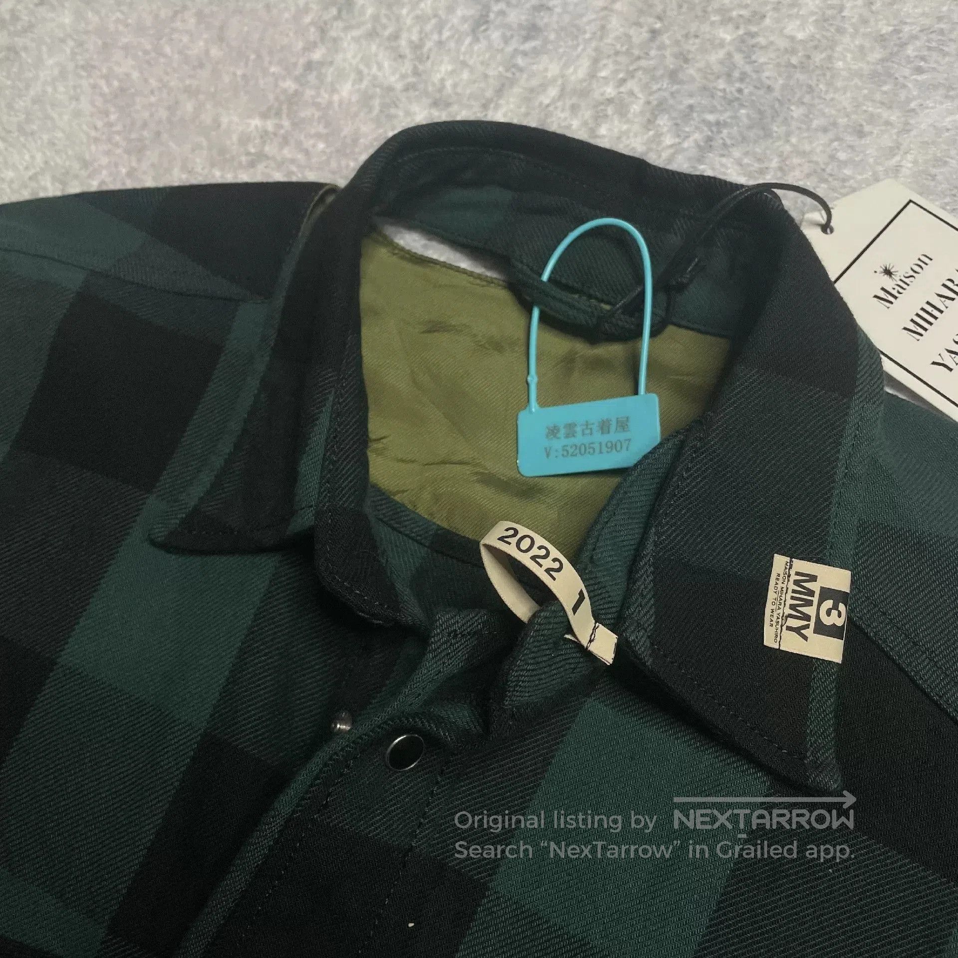 Maison MIHARA YASUHIRO Maison Mihara Yasuhiro Deconstructed Plaid Shirt. Size US S / EU 44-46 / 1 - 4 Thumbnail