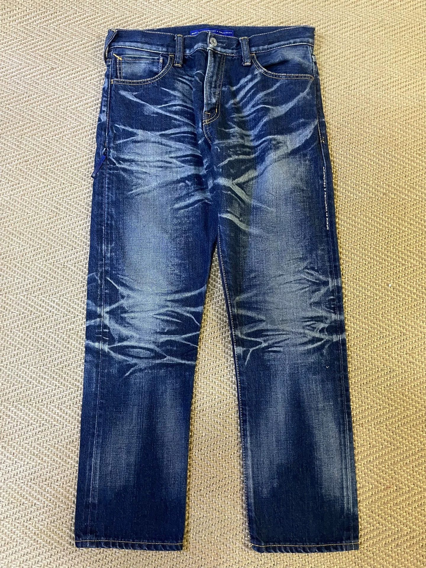 Fragment Design FRAGMENT x VANQUISH Violent Wash 9-Cut Jeans W30 Near Size US 30 / EU 46 - 1 Thumbnail