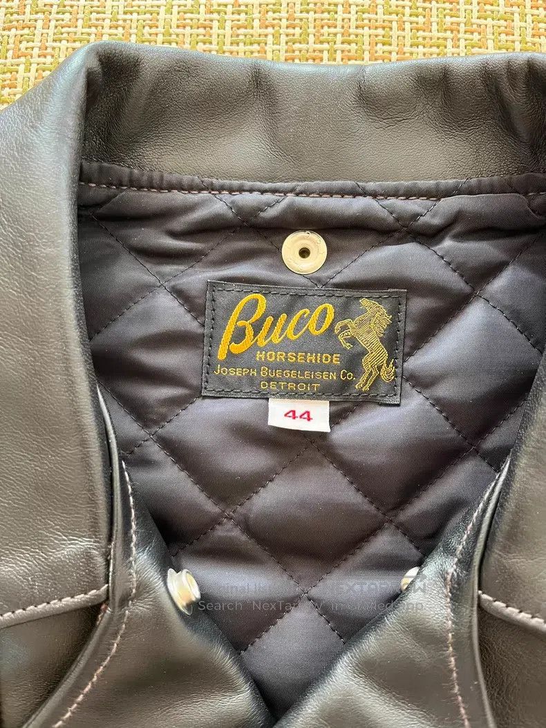 Buco Buco J24 horseskin cable-stayed jacket Size US XXL / EU 58 / 5 - 4 Thumbnail