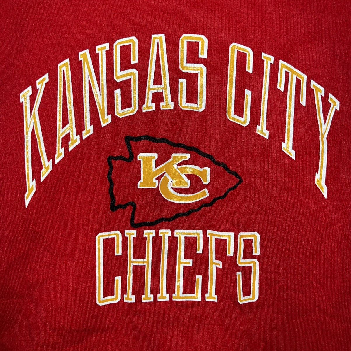 Jerzees VINTAGE 90s NFL KANSAS CITY CHIEFS LOGO SWEATSHIRT SHIRT Size US L / EU 52-54 / 3 - 2 Thumbnail
