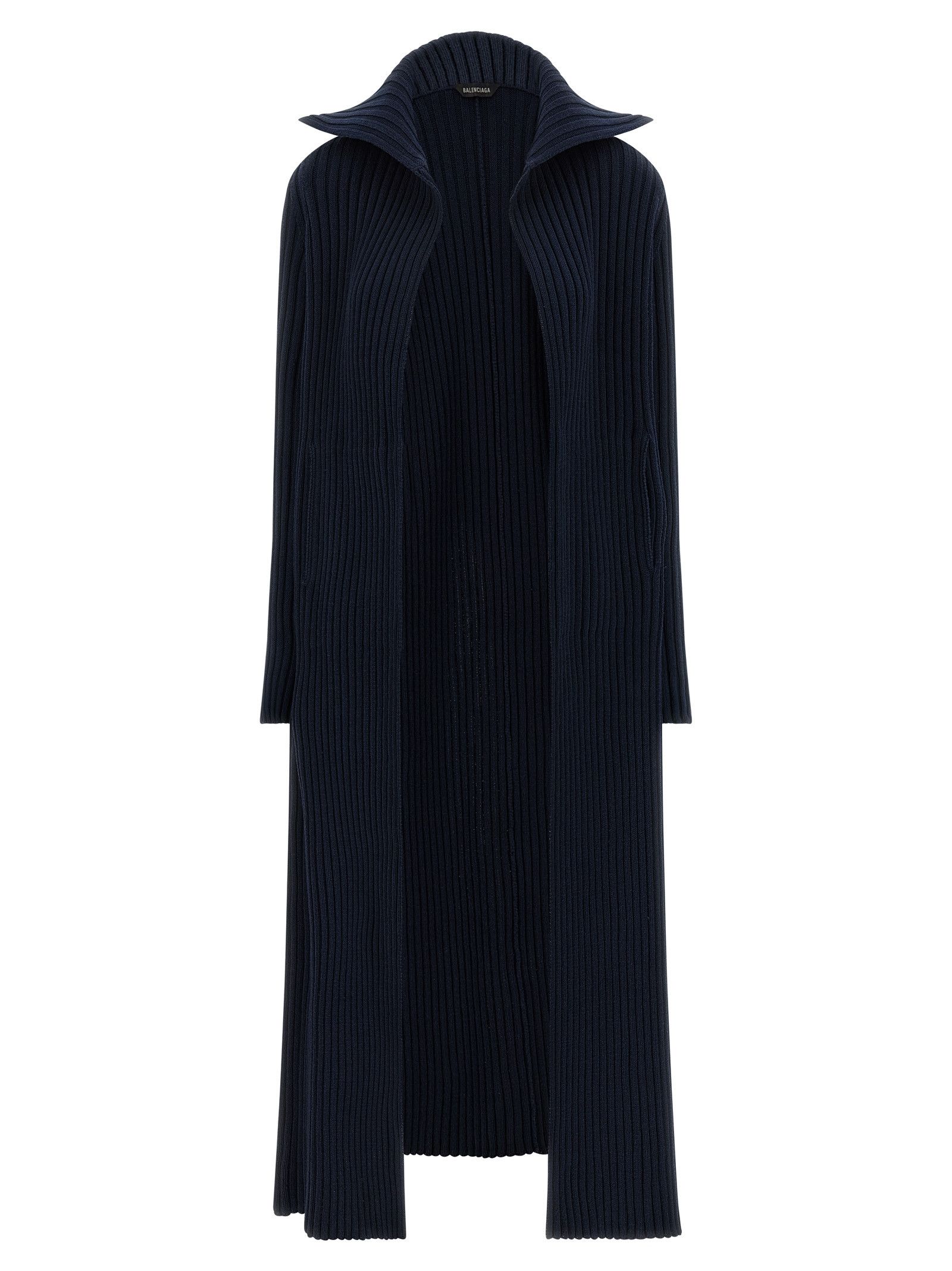 Balenciaga Ribbed cardigan Size M / US 6-8 / IT 42-44 - 1 Thumbnail