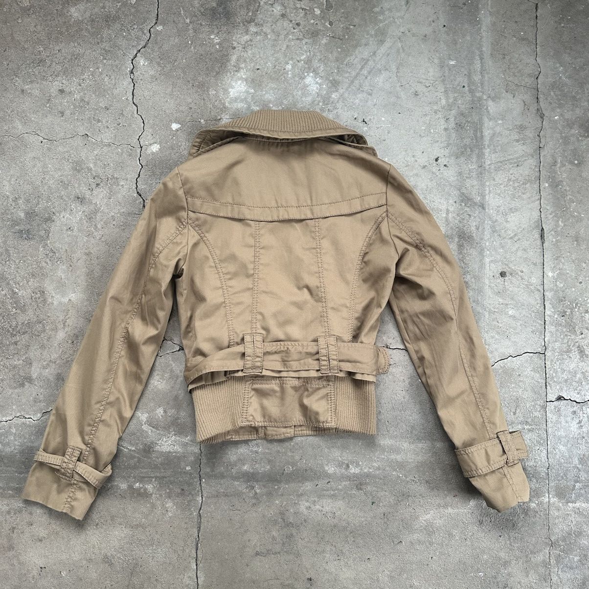 Hysteric Glamour Vintage Vera moda Japanese Crop Brown Cotton Jacket Size S / US 4 / IT 40 - 7 Thumbnail