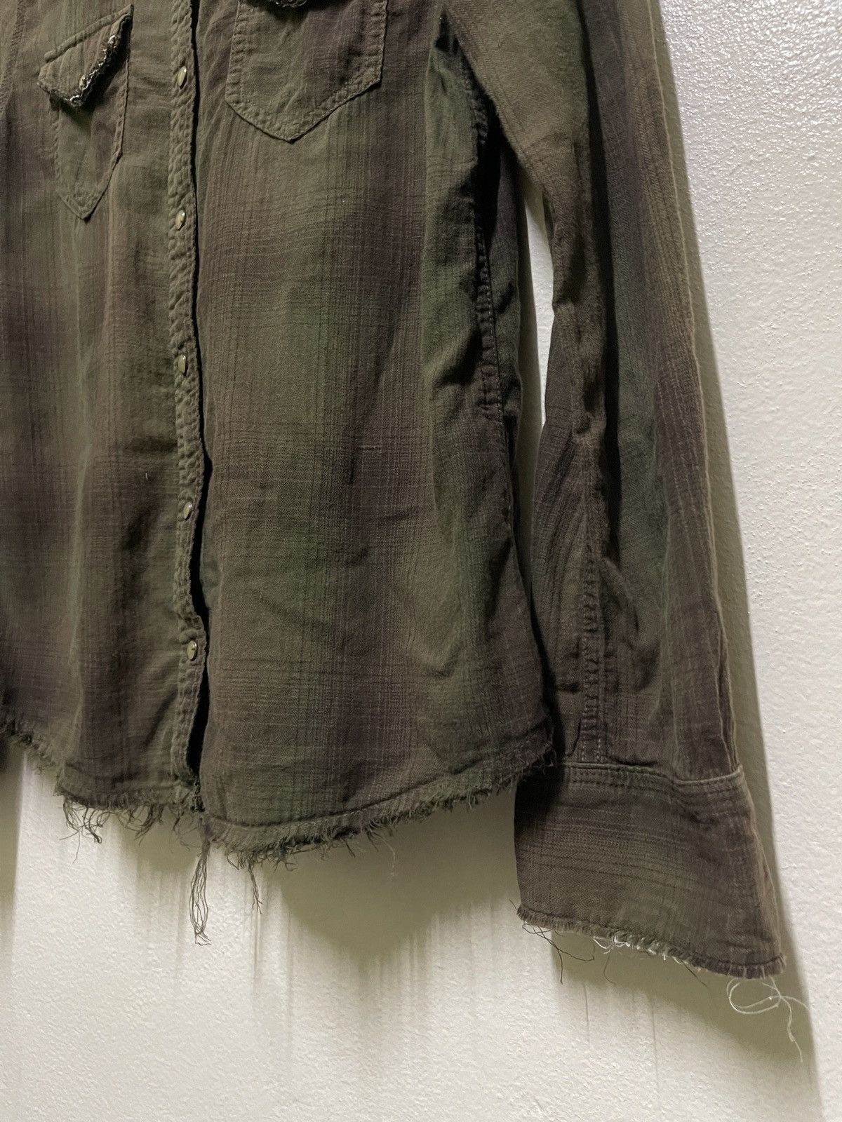 Japanese Brand GOA Western Plaid Shirt Distressed Size US S / EU 44-46 / 1 - 6 Thumbnail