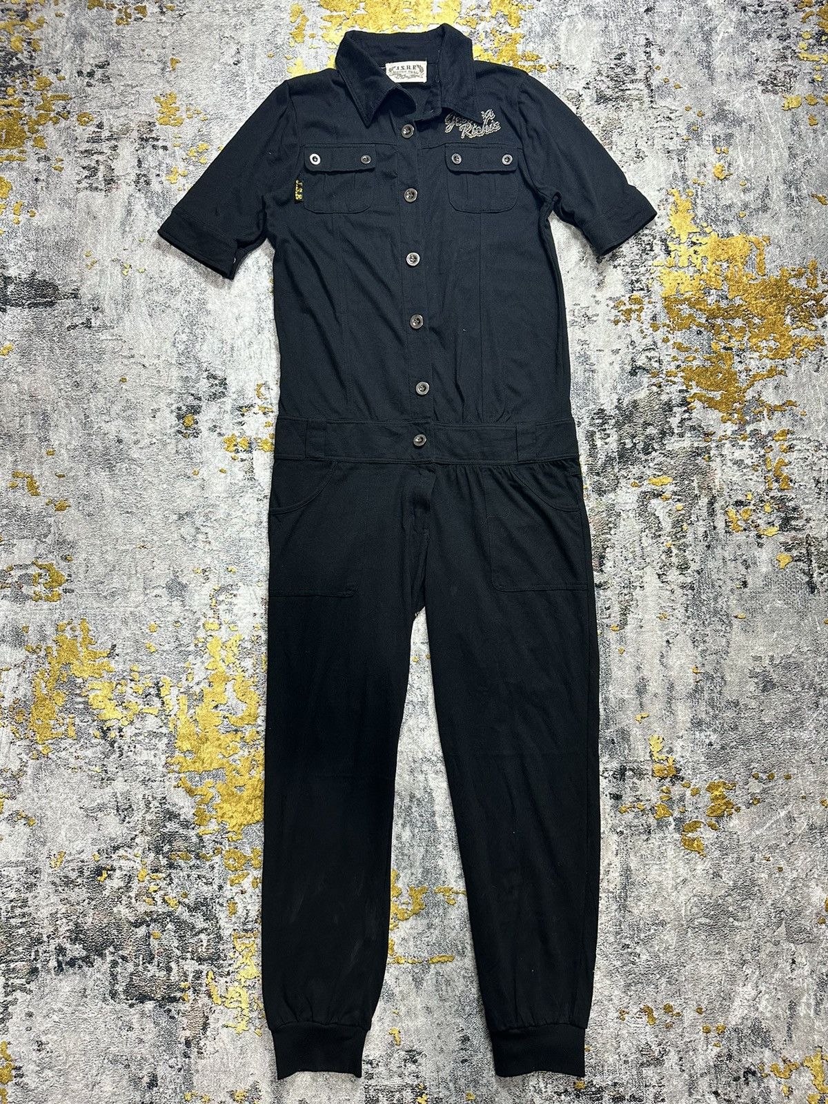 14th Addiction VINTAGE Y2K OUT OF HELL OVERALL STREETWEAR LGB STYLE Size US L / EU 52-54 / 3 - 1 Thumbnail