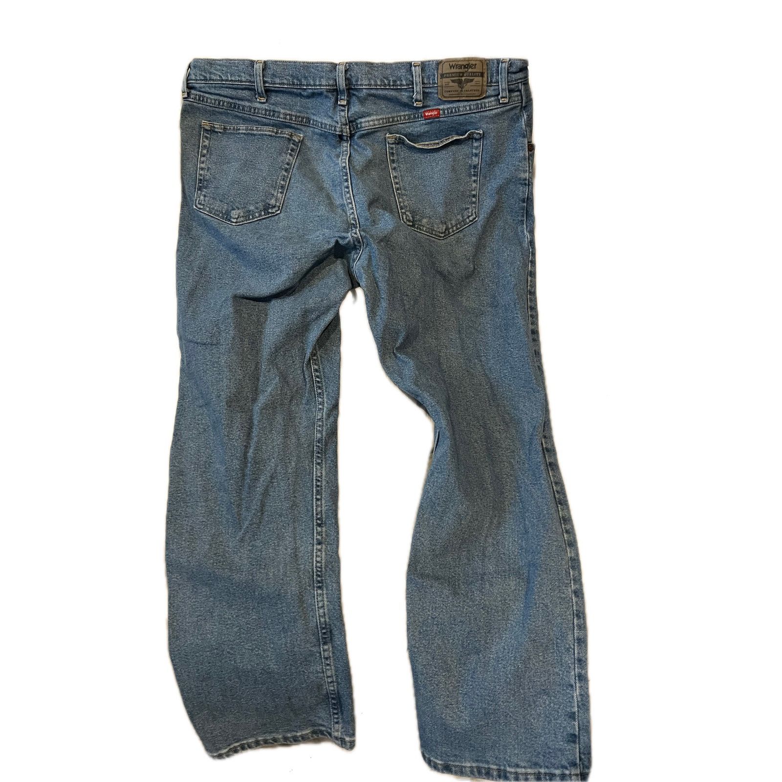 Wrangler Wrangler Classic Straight Leg Jeans Mens 42x30 Size US 42 / EU 58 - 2 Thumbnail