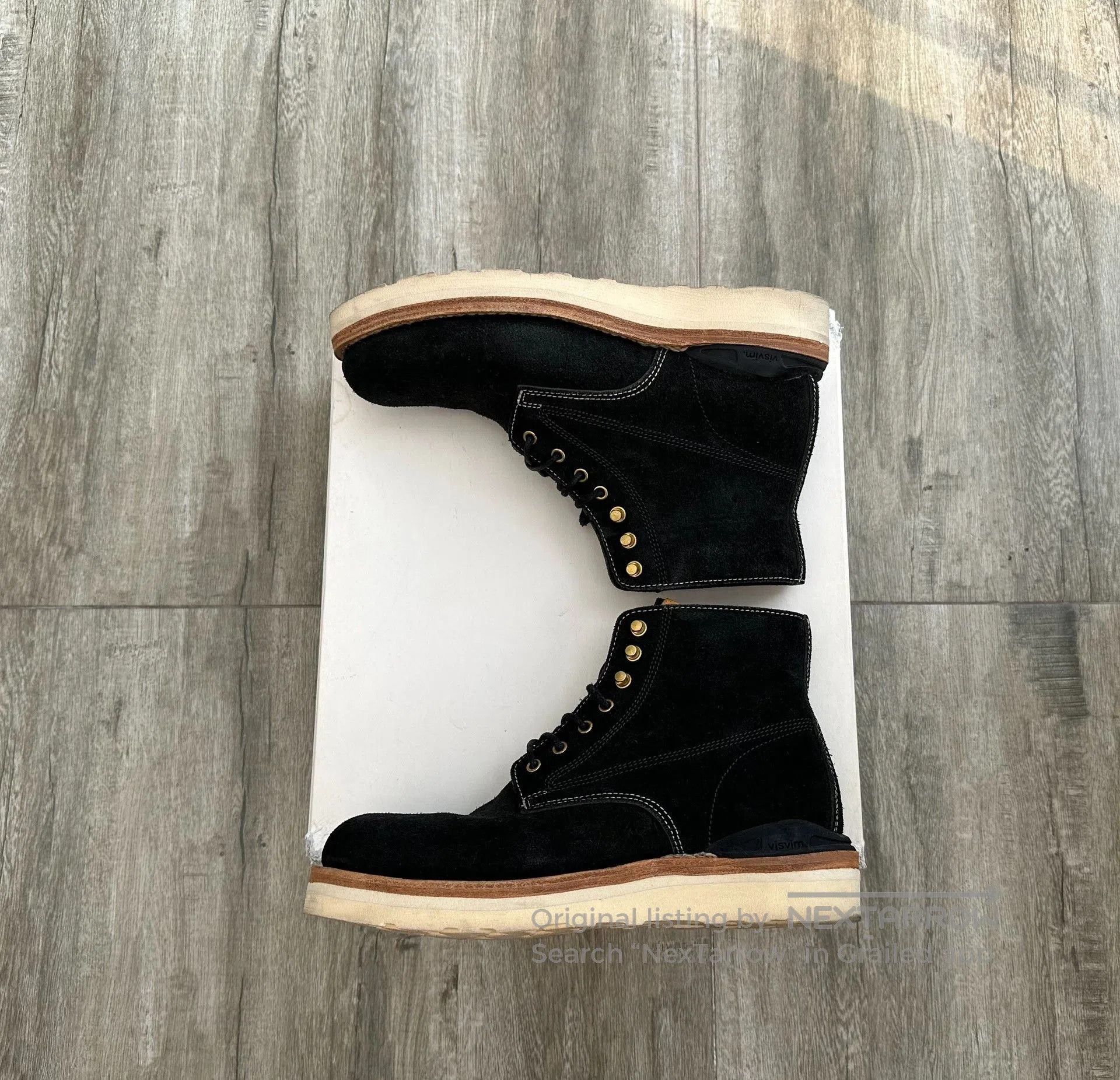 Visvim visvim virgil boots in black suede. Size US 9 / EU 42 - 3 Thumbnail