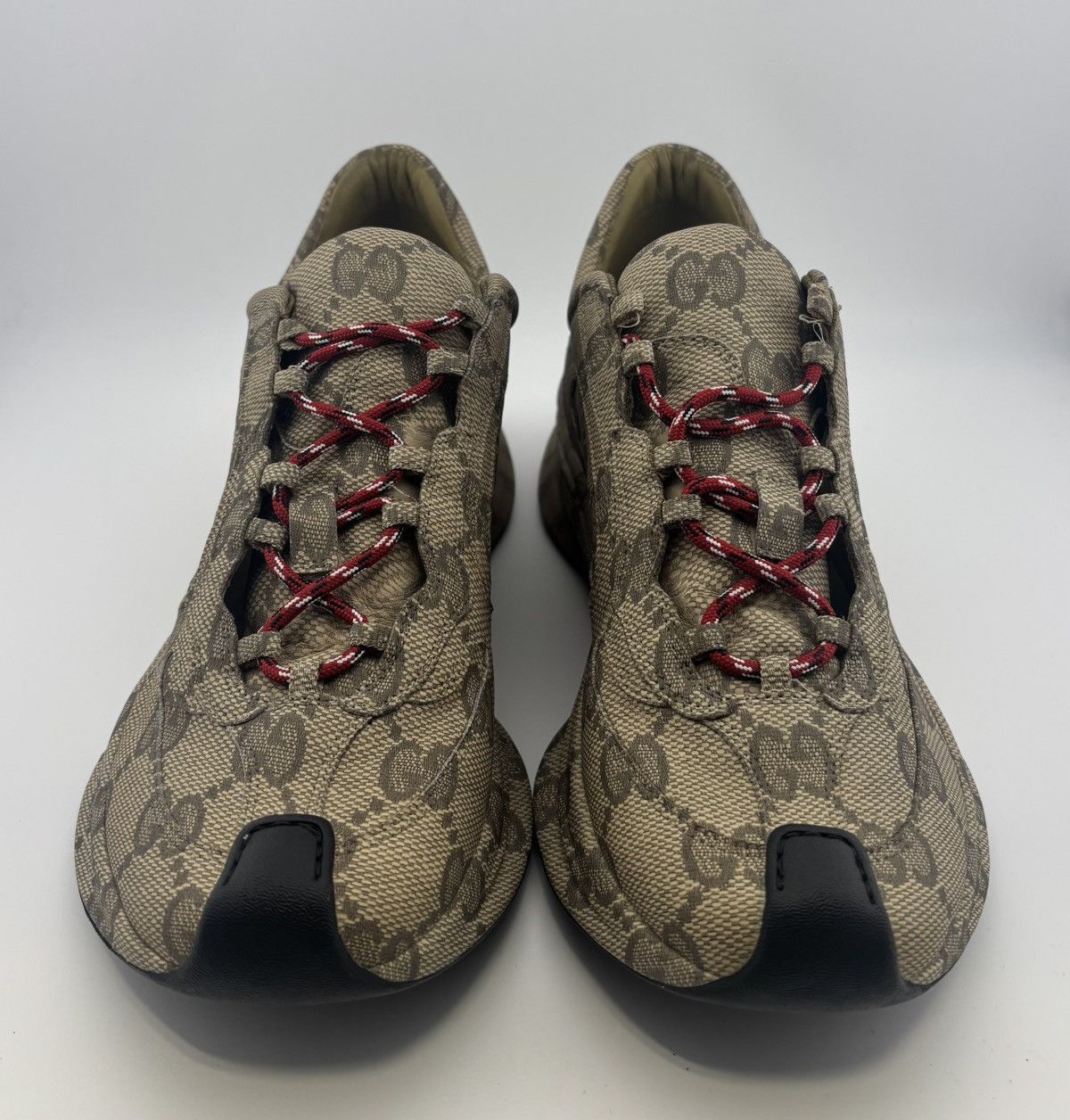 Gucci GUCCI RUN GG CUBIC BEIGE EBONY SIZE 9 Size US 9 / EU 42 - 5 Thumbnail