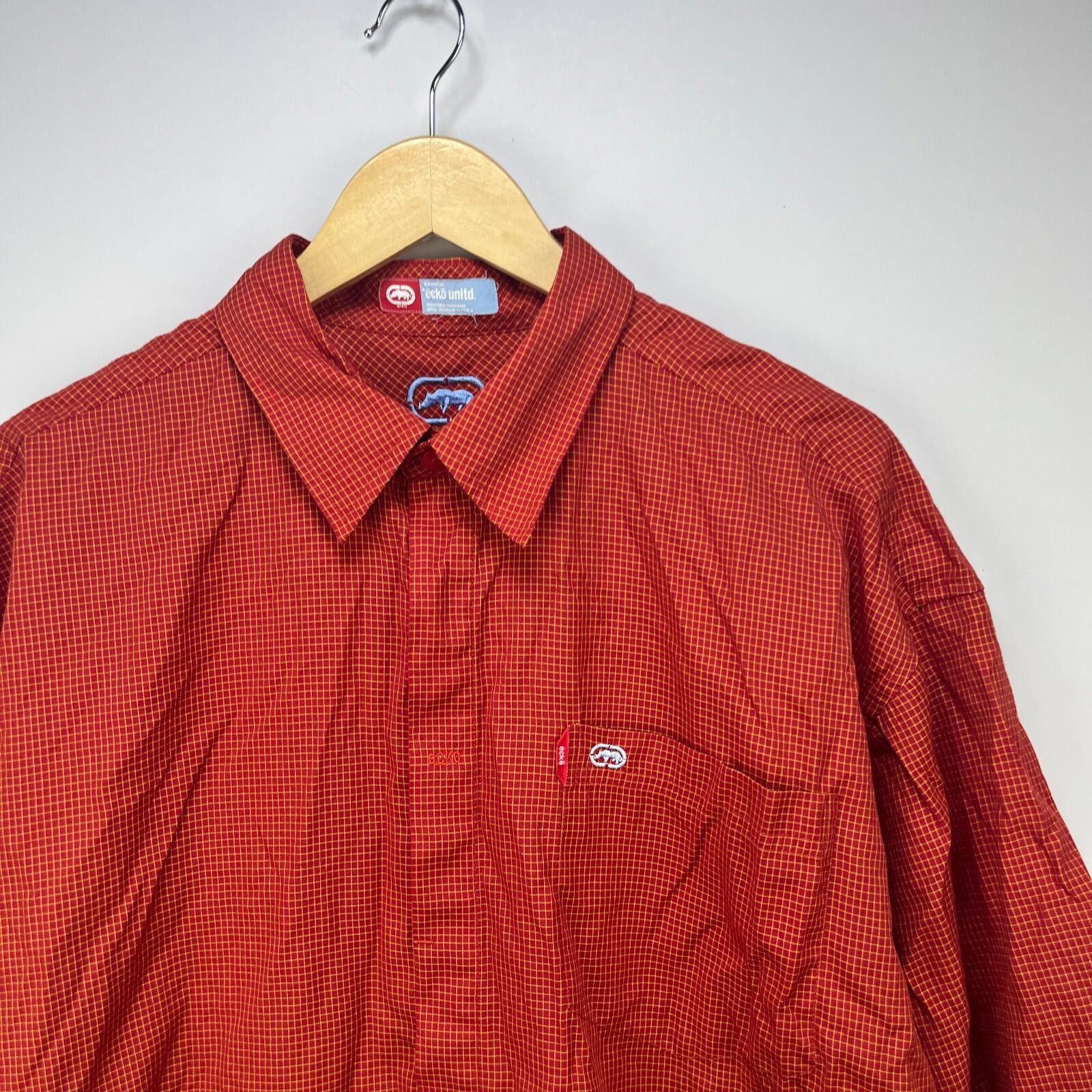 Ecko Unltd. Vintage Ecko Unltd Button-Up Short Sleeve Shirt 90s Y2K 2XL Size US XXL / EU 58 / 5 - 2 Thumbnail