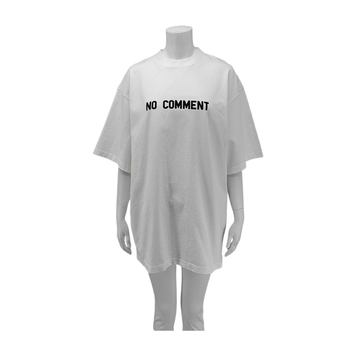 Balenciaga Balenciaga No Comment Print T-Shirt Size XXS Size XXS / US 00 / IT 34 - 1 Thumbnail