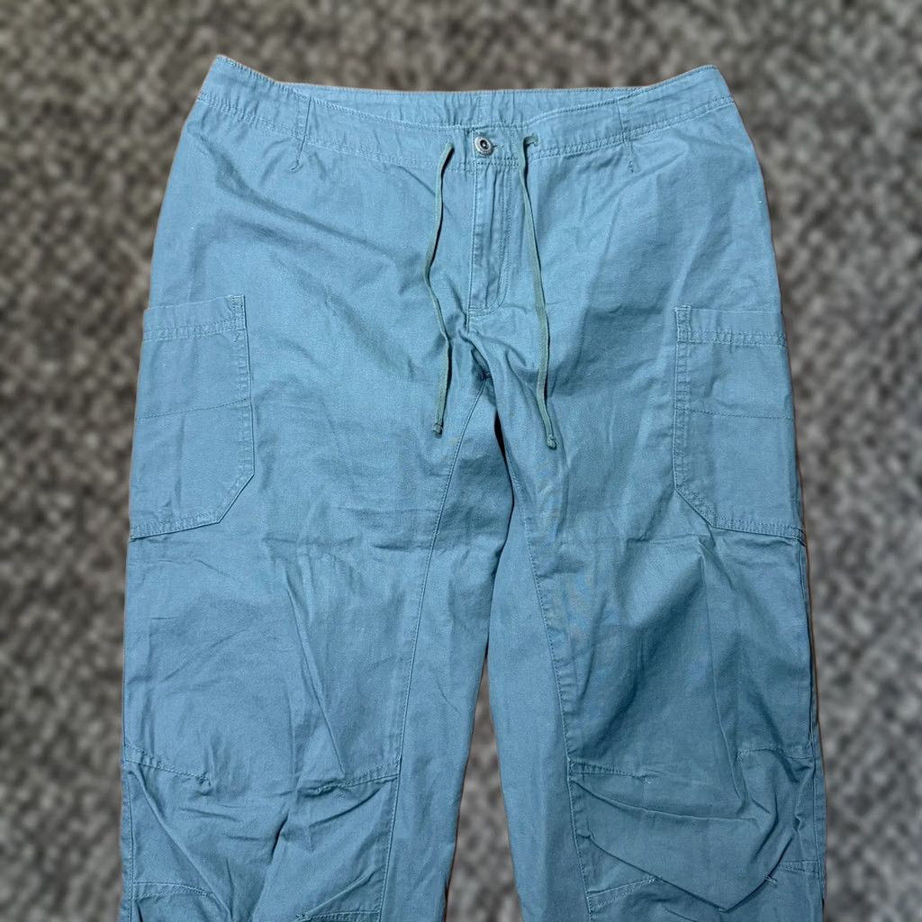 Patagonia Patagonia Women's Capri Pants 12 Knit 100% Cotton Inseam 22" Blue Outdoor Hiking Activewear Size 34" / US 12 / IT 48 - 1 Thumbnail