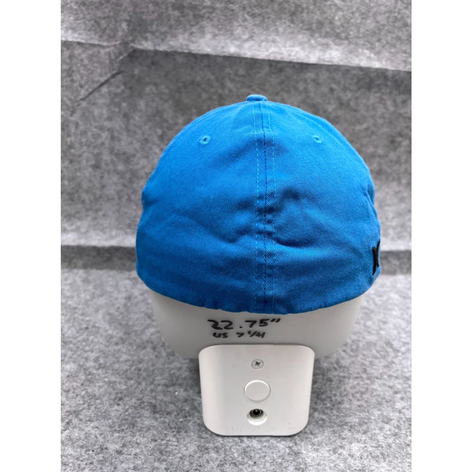 Hurley Hurley Hat Cap Fitted XL Adult Blue Cotton Blend Stretch Dri-Fit Skate Baseball Cap Mens Size ONE SIZE - 6 Thumbnail