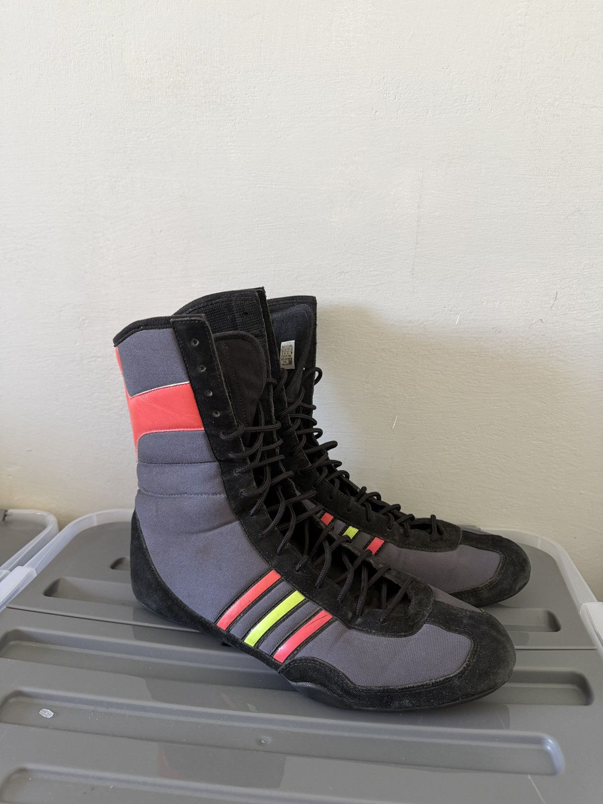 Adidas Adidas vintage wrestling boxing boots opium avant garde 2000 Size US 12 / EU 45 - 4 Thumbnail