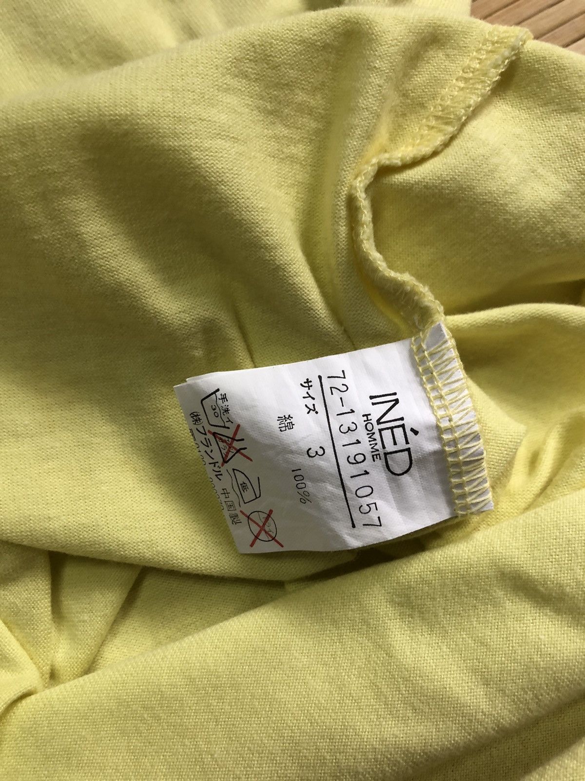 Designer × Yohji Yamamoto iNed Homme by yohji Yamamoto t shirt Size US M / EU 48-50 / 2 - 6 Thumbnail