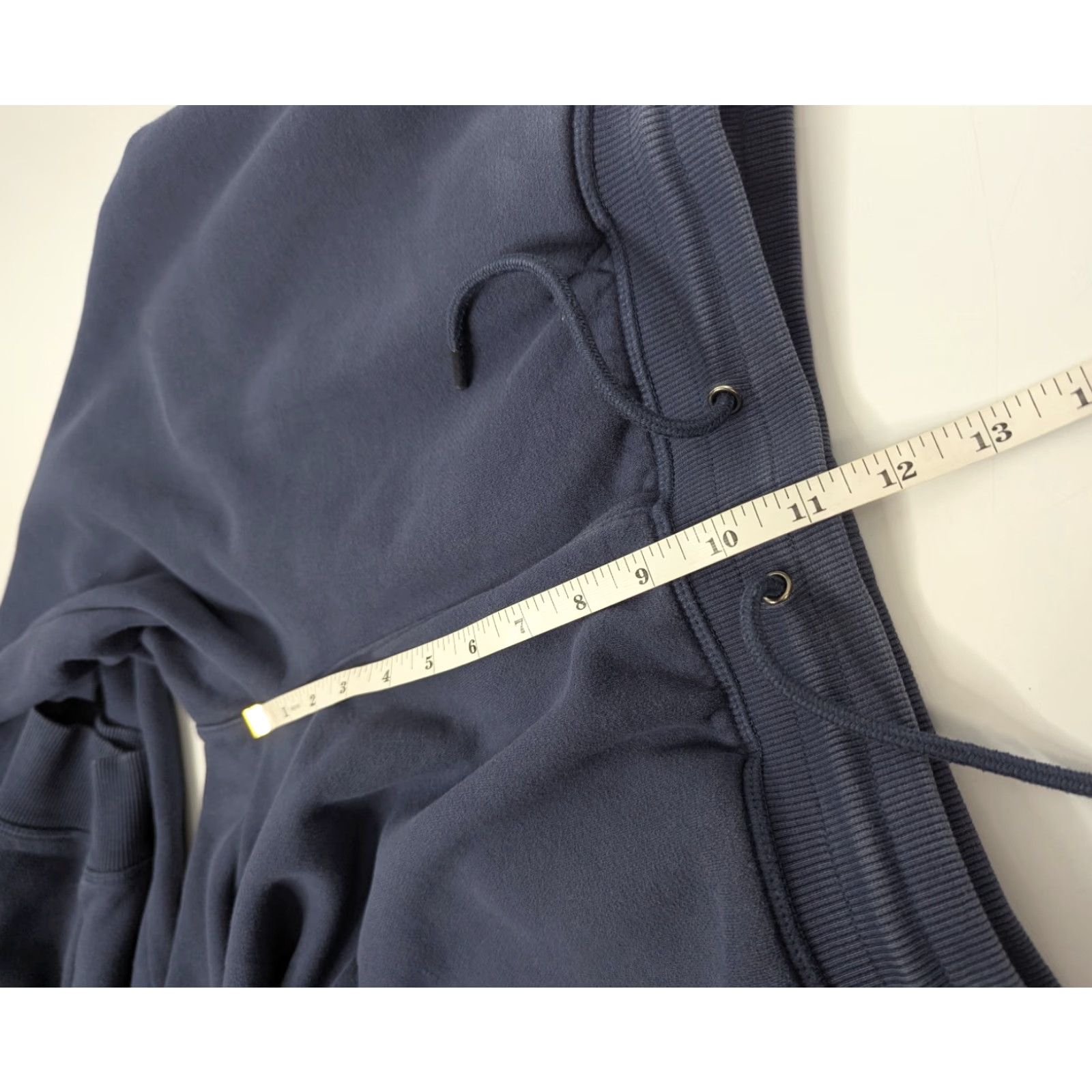 Hurley Hurley Mens Fleece Jogger Blue Logo Pockets Elastic Waist Cotton Blend Sz Large Size US 33 - 7 Thumbnail