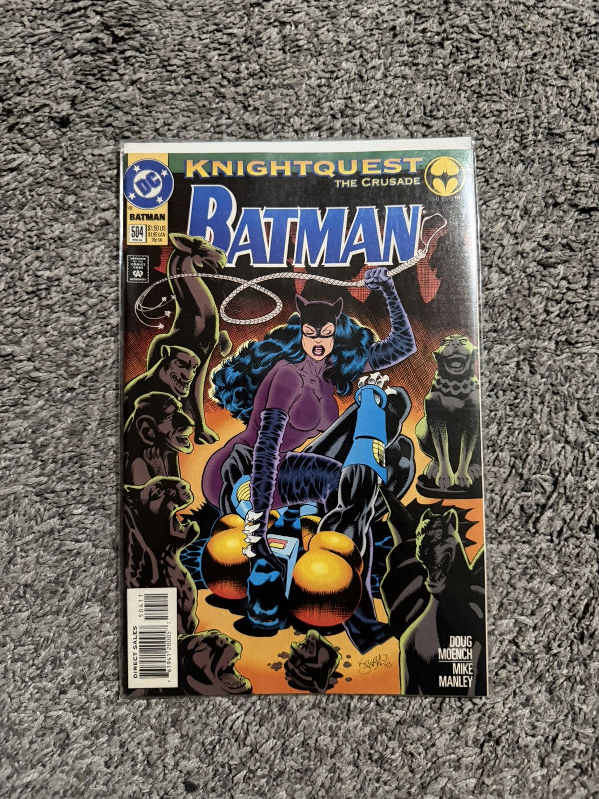 DC Comics 1994 DC Comics Batman #504 Dark Dance Comic Book Size ONE SIZE - 1 Thumbnail