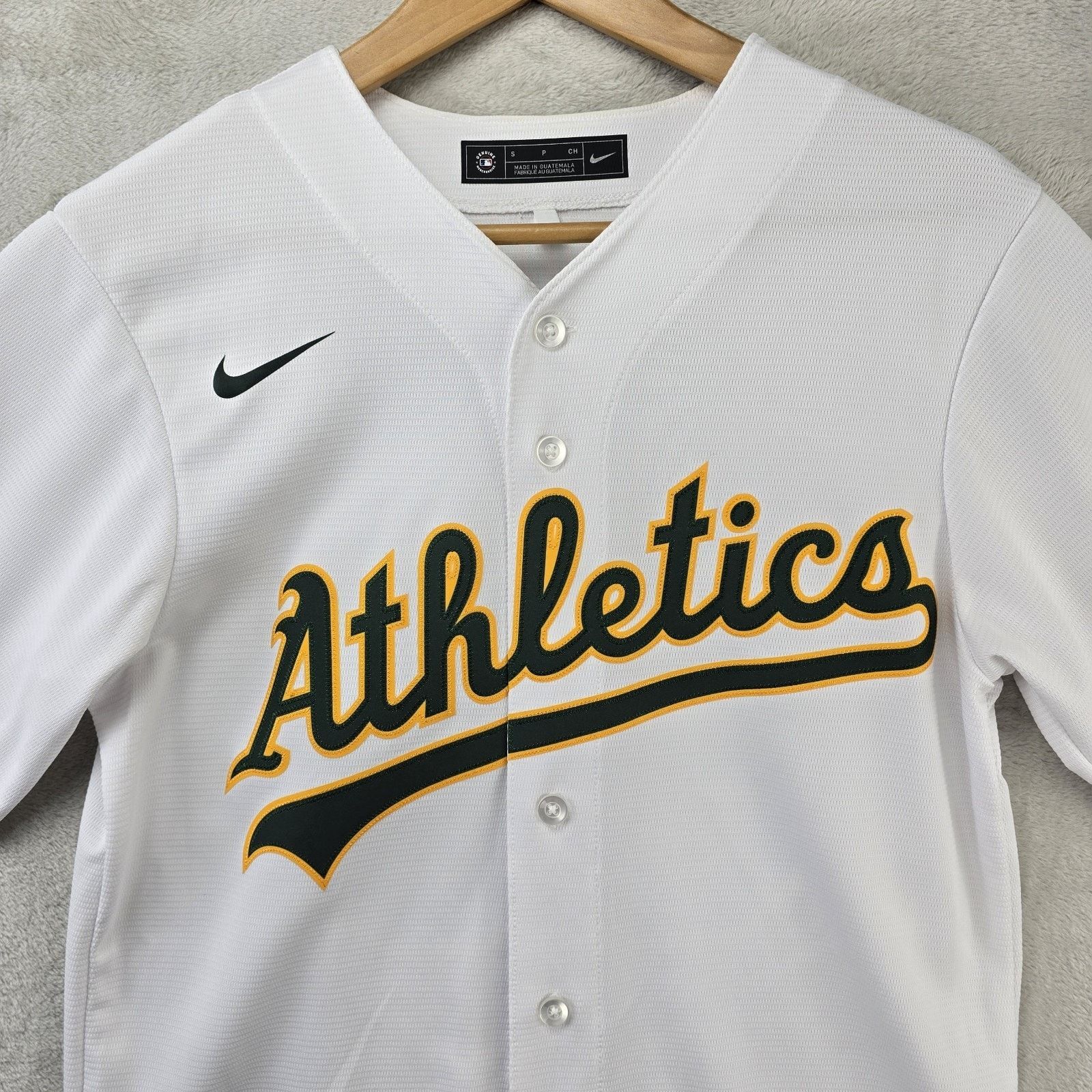 Nike Nike Oakland Athletics Joey Estes Jersey Small White MLB Size US S / EU 44-46 / 1 - 2 Thumbnail
