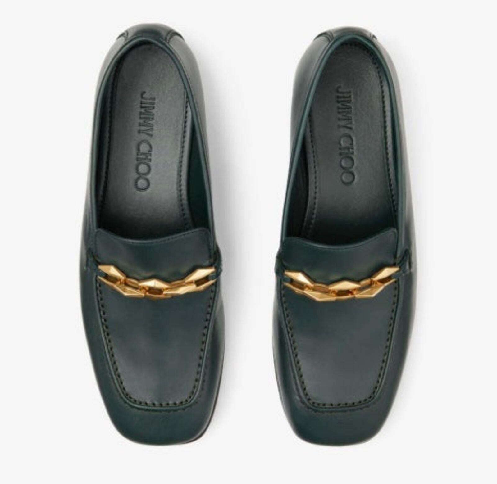 Jimmy Choo Jimmy Choo Diamond Tilda Loafers Size US 7.5 / IT 37.5 - 2 Thumbnail