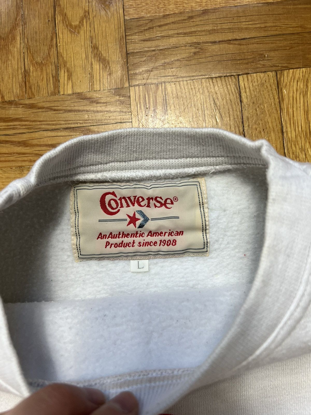 Coca Cola × Converse × Vintage Sweatshirt Converse Coca Cola vintage 90’s very rare Size US L / EU 52-54 / 3 - 4 Thumbnail