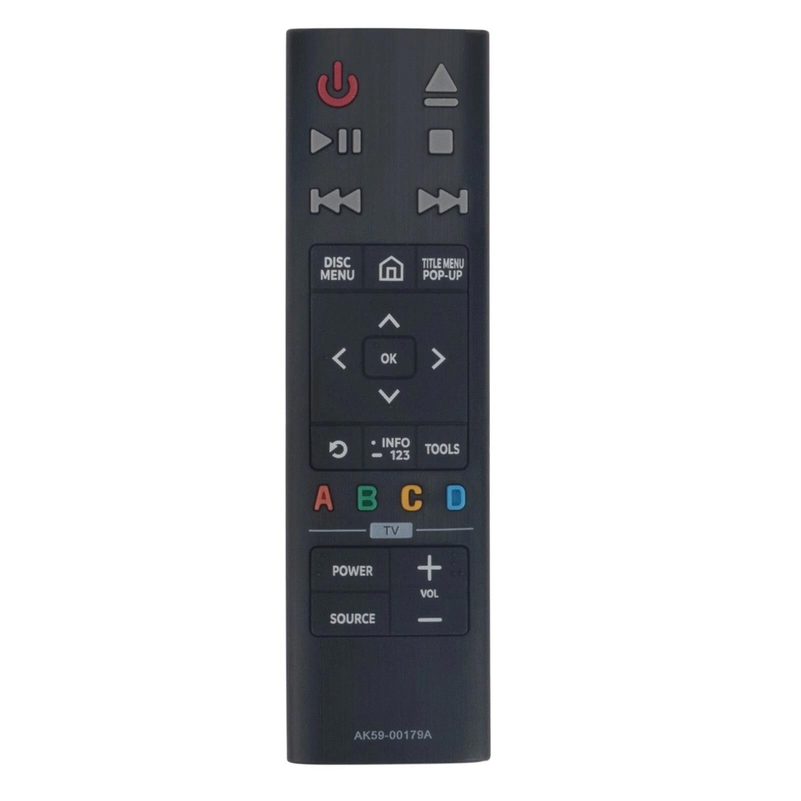 Samsung Samsung: Blu Ray Player Remote: AK59-00179A: OEM: Tested Size ONE SIZE - 1 Thumbnail