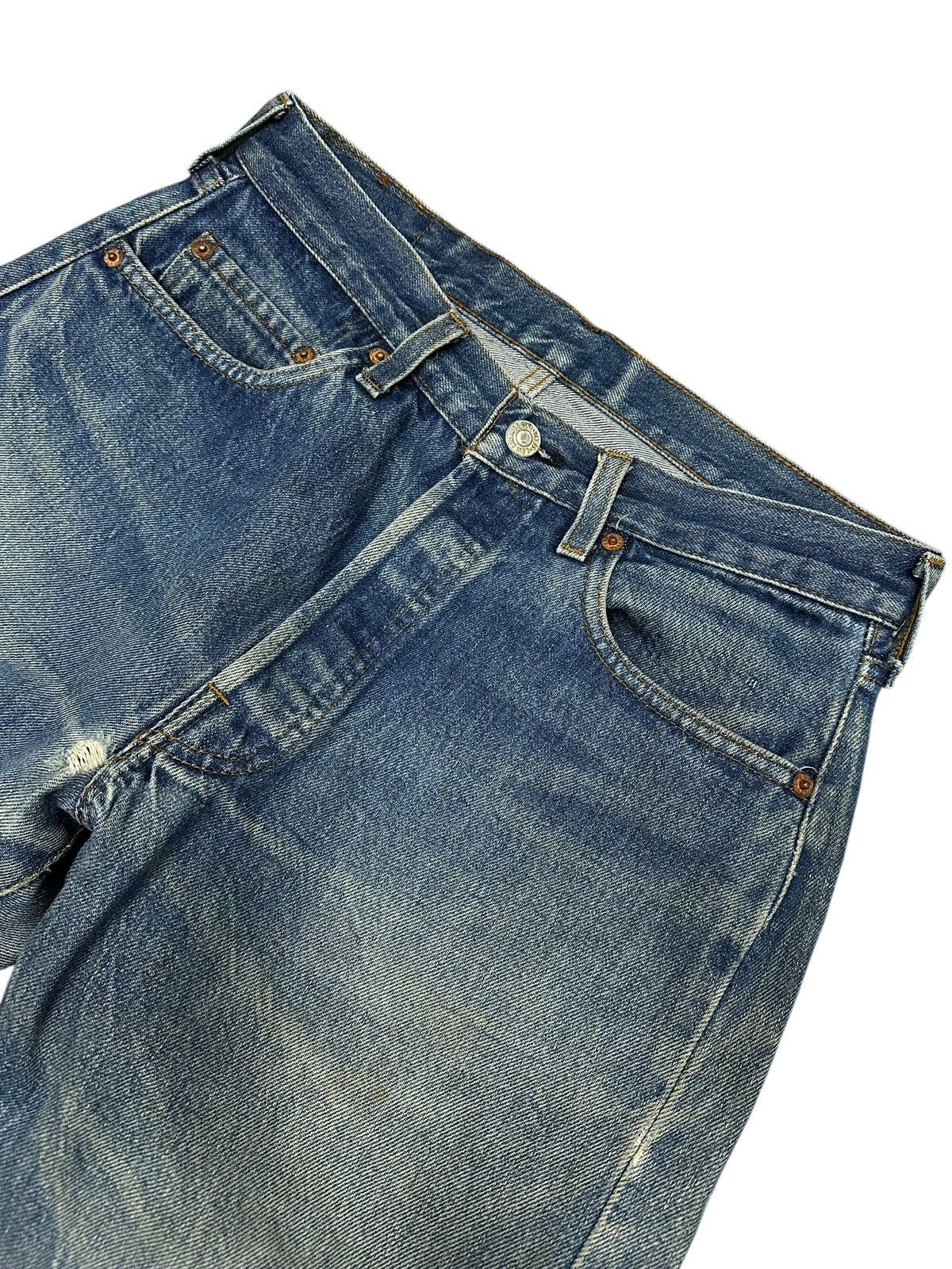Levi's Vintage 80s Levi’s 501 Selvedge Size US 30 / EU 46 - 2 Thumbnail