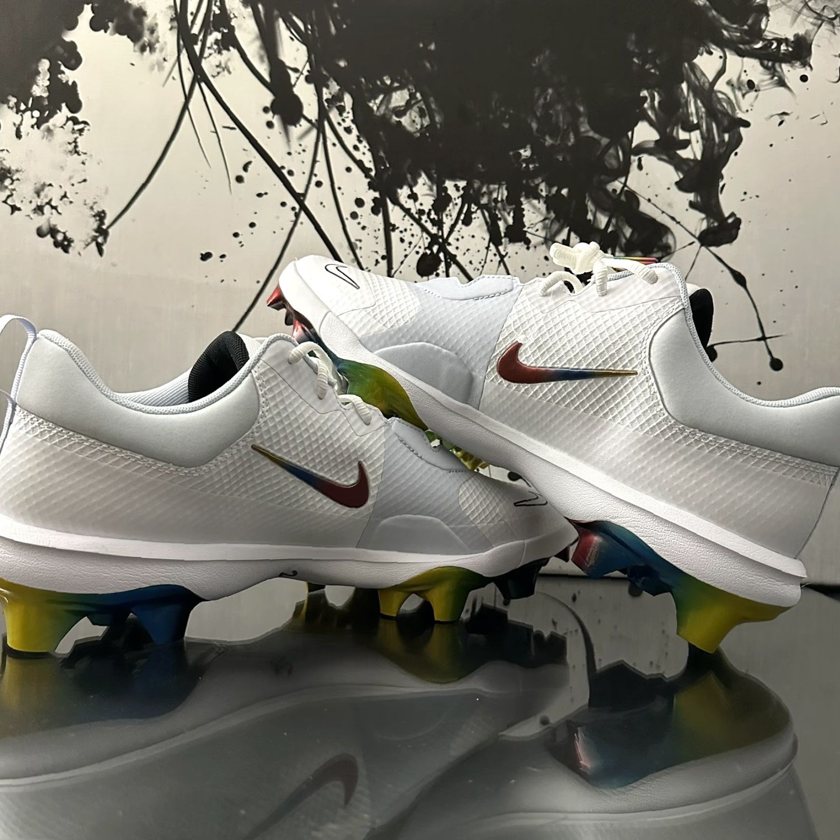Nike Nike Force Trout 9 Pro MCS Baseball Cleats Mens 11.5 White Nike Force Trout Pro MCS Baseball Cleats Mens 11.5 White Rainbow FB2908-106 Size US 12 / EU 45 - 5 Thumbnail