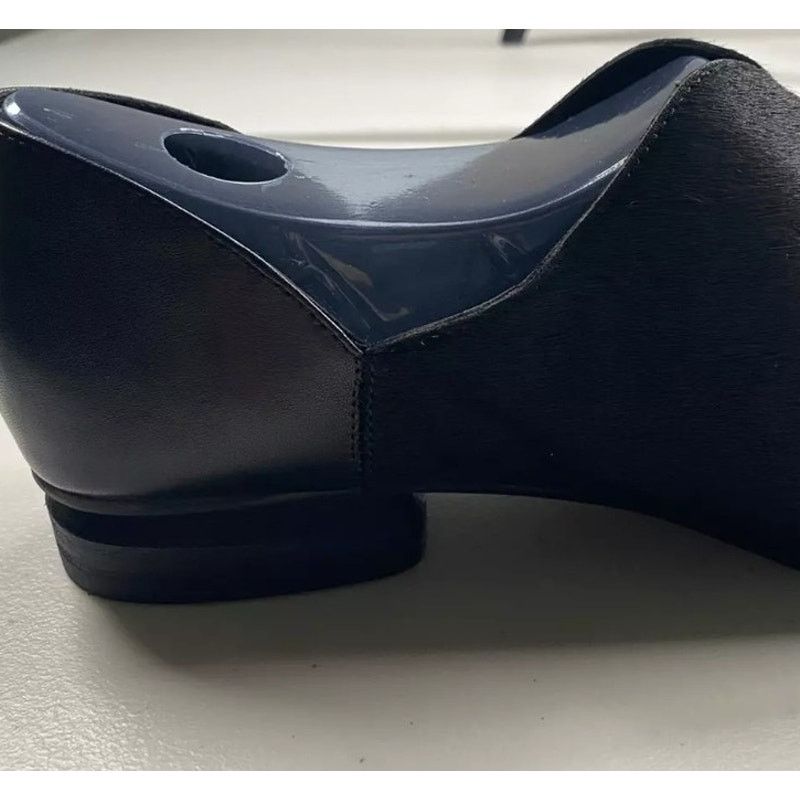 Other SBICCA Womans Leather Calf Hair Black Flats Loafers / Size 7 Size US 7 / IT 37 - 4 Thumbnail