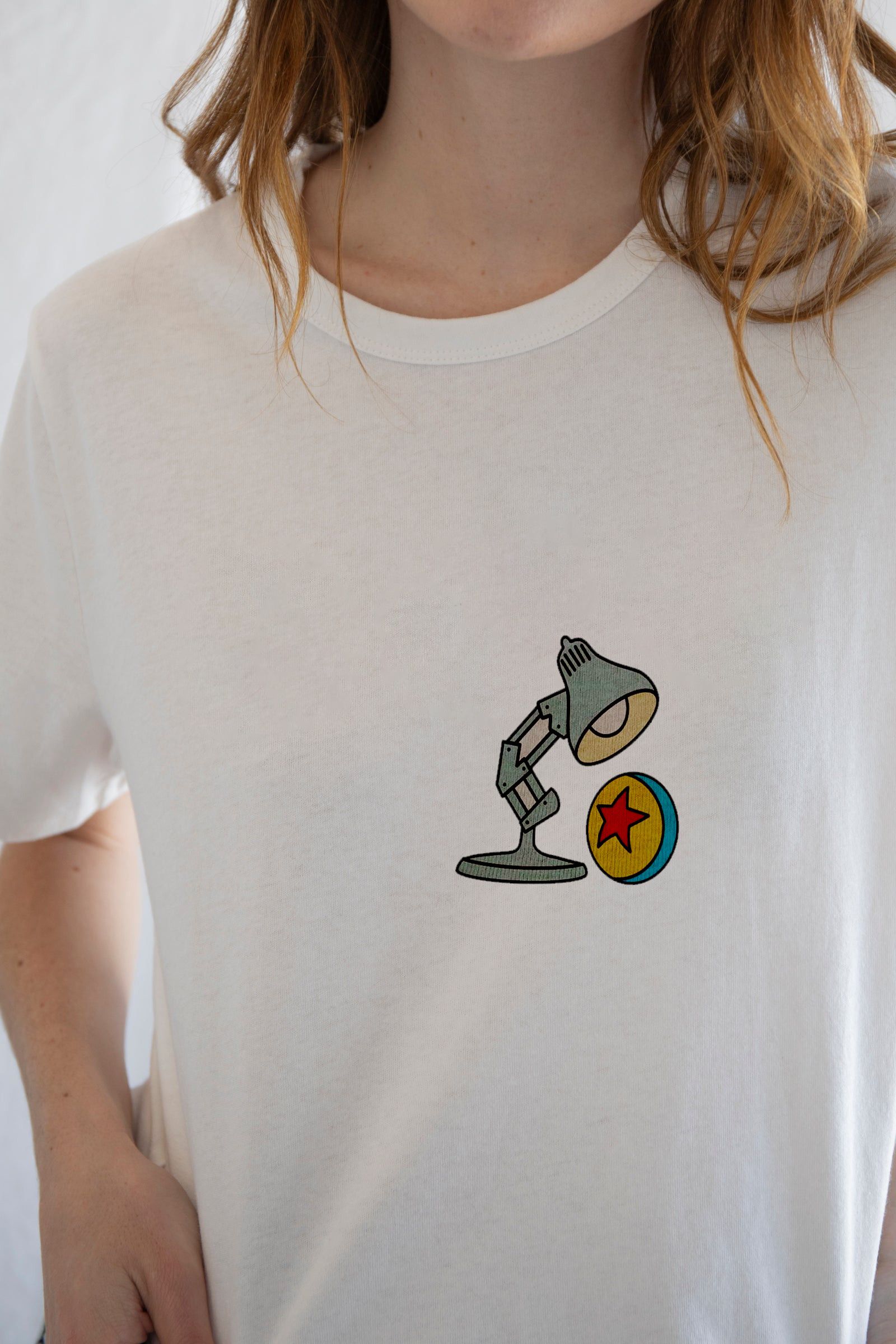Designer × Vintage Pixar-Inspired “Luxo Jr.” Lamp Tee Size M / US 6-8 / IT 42-44 - 3 Thumbnail