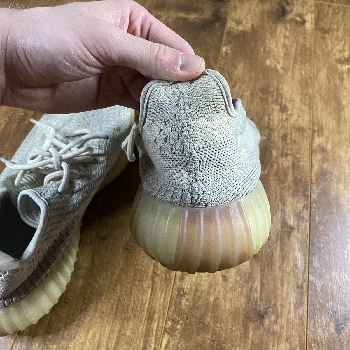 Yeezy Used Sesame Adidas Yeezy Boost 350 Size US 9.5 / EU 42-43 - 5 Thumbnail
