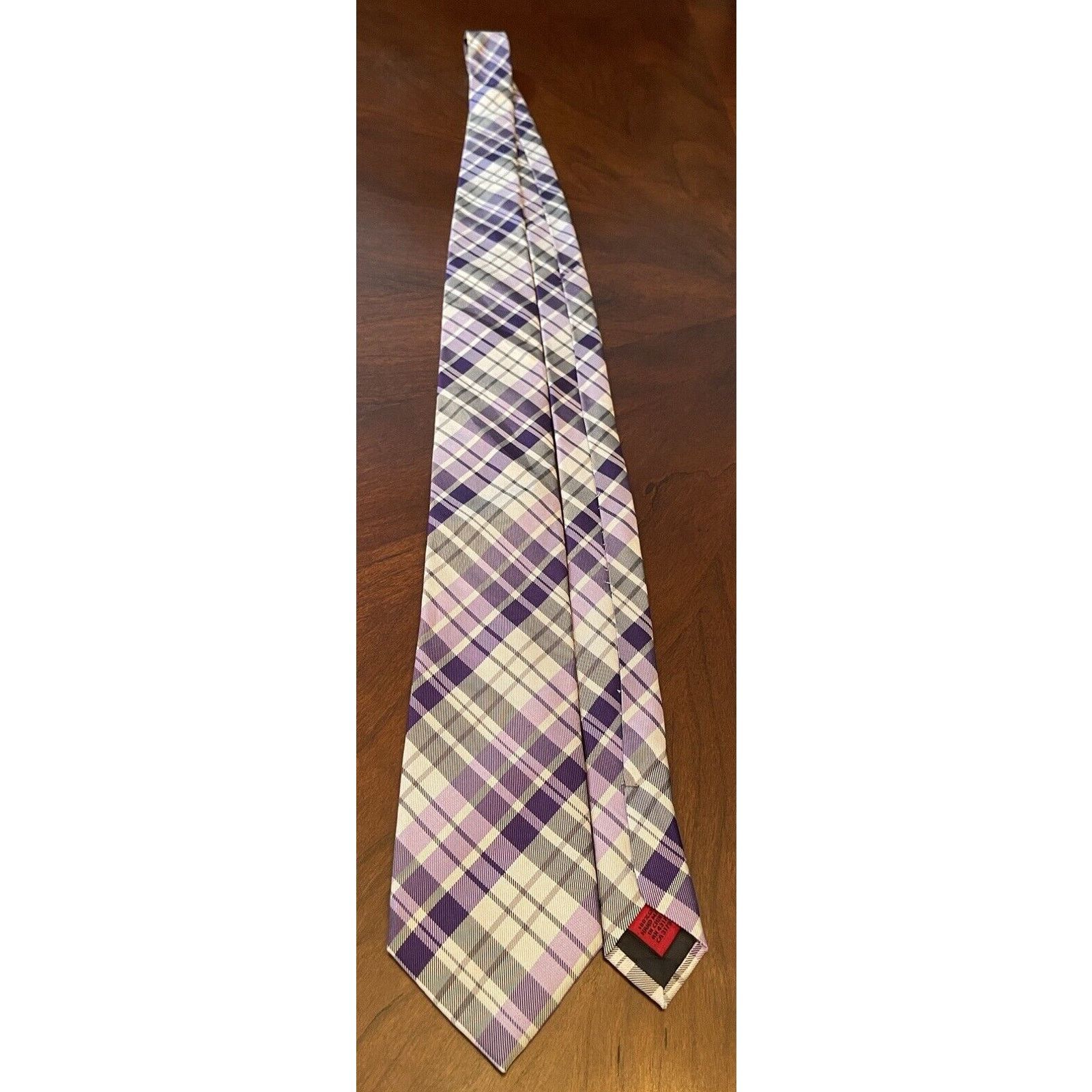 Alfani Alfani Purple Hand Made 100% Silk Made In China Size ONE SIZE - 3 Thumbnail