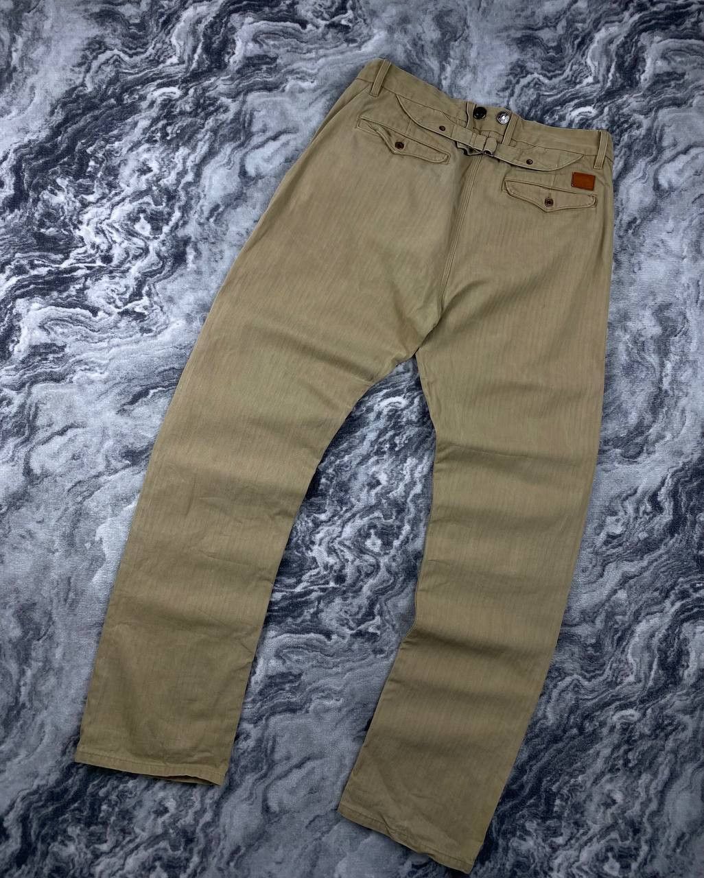 Freenote Cloth Vintage Freenote Cloth Twisted Seams Cinch Work Pants Men Size US 36 / EU 52 - 1 Thumbnail