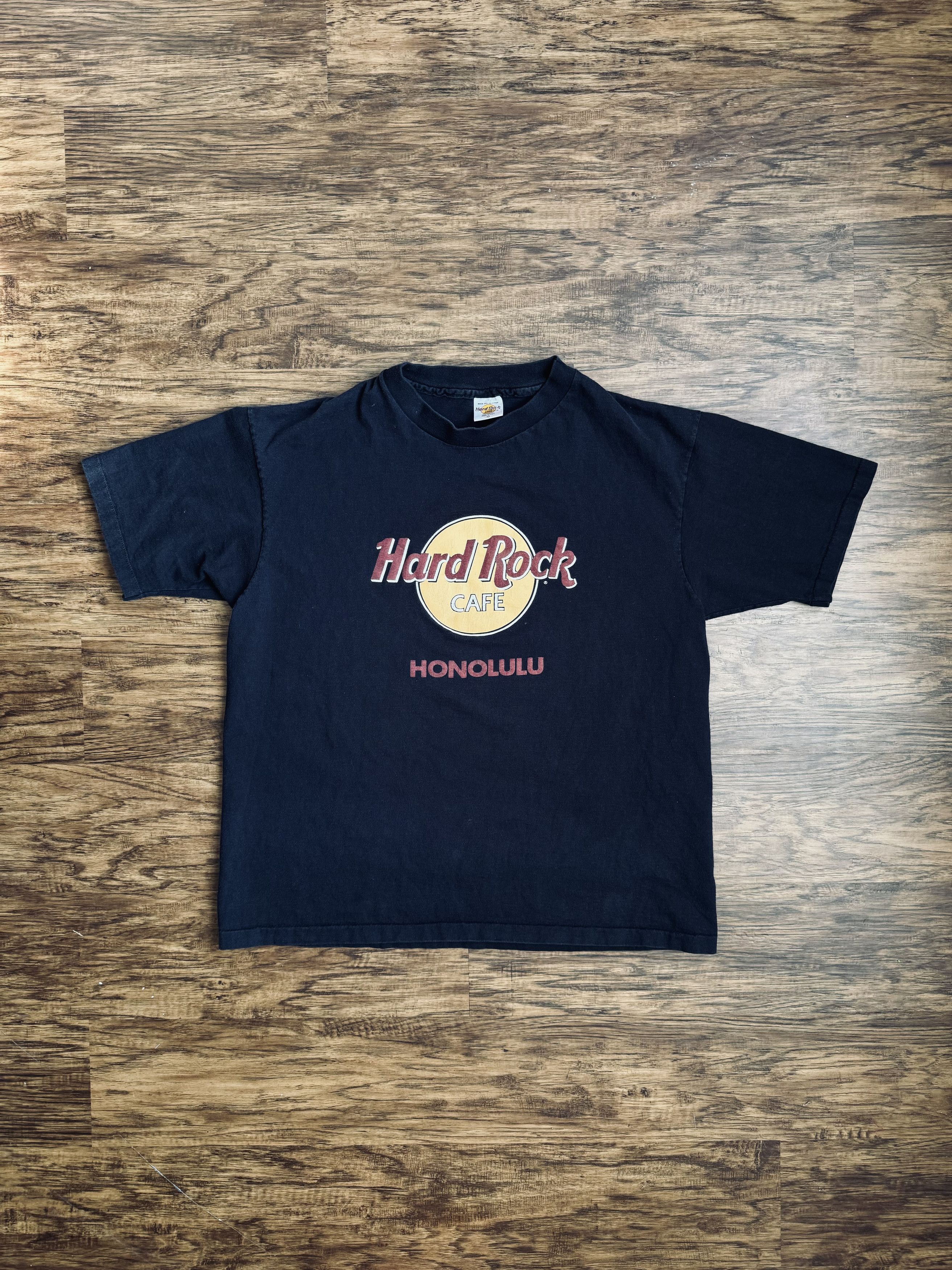 Vintage Hard Rock Cafe T-Shirt Honolulu Hawaii Single Stitch