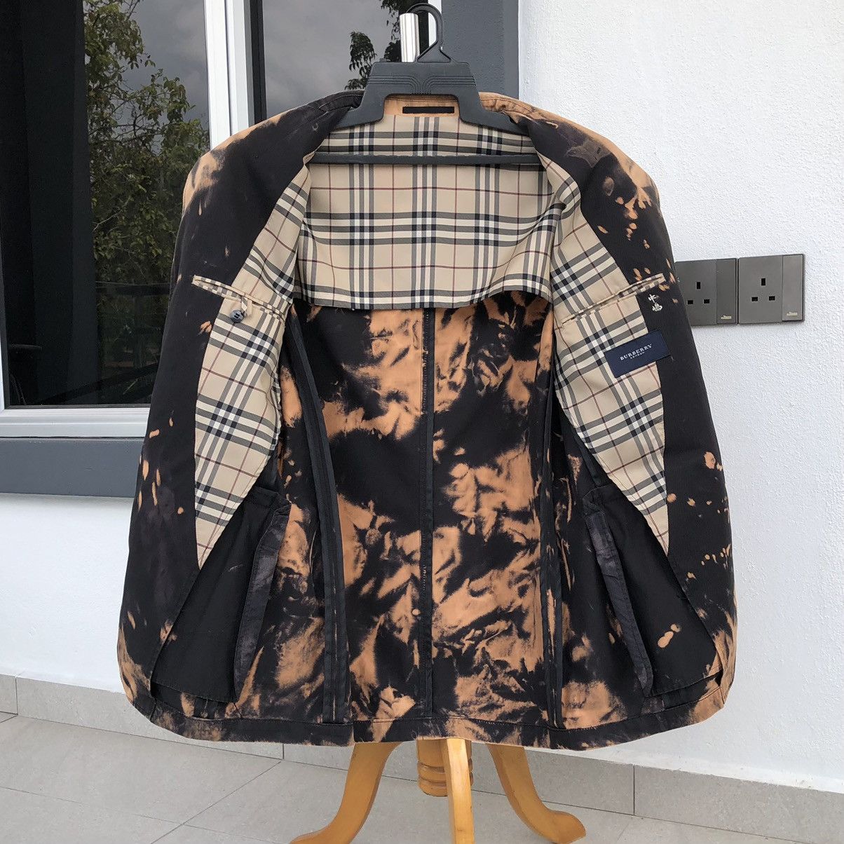 Burberry Burberry Black Label Tie Dye Blazer / Jacket Size US M / EU 48-50 / 2 - 9 Thumbnail