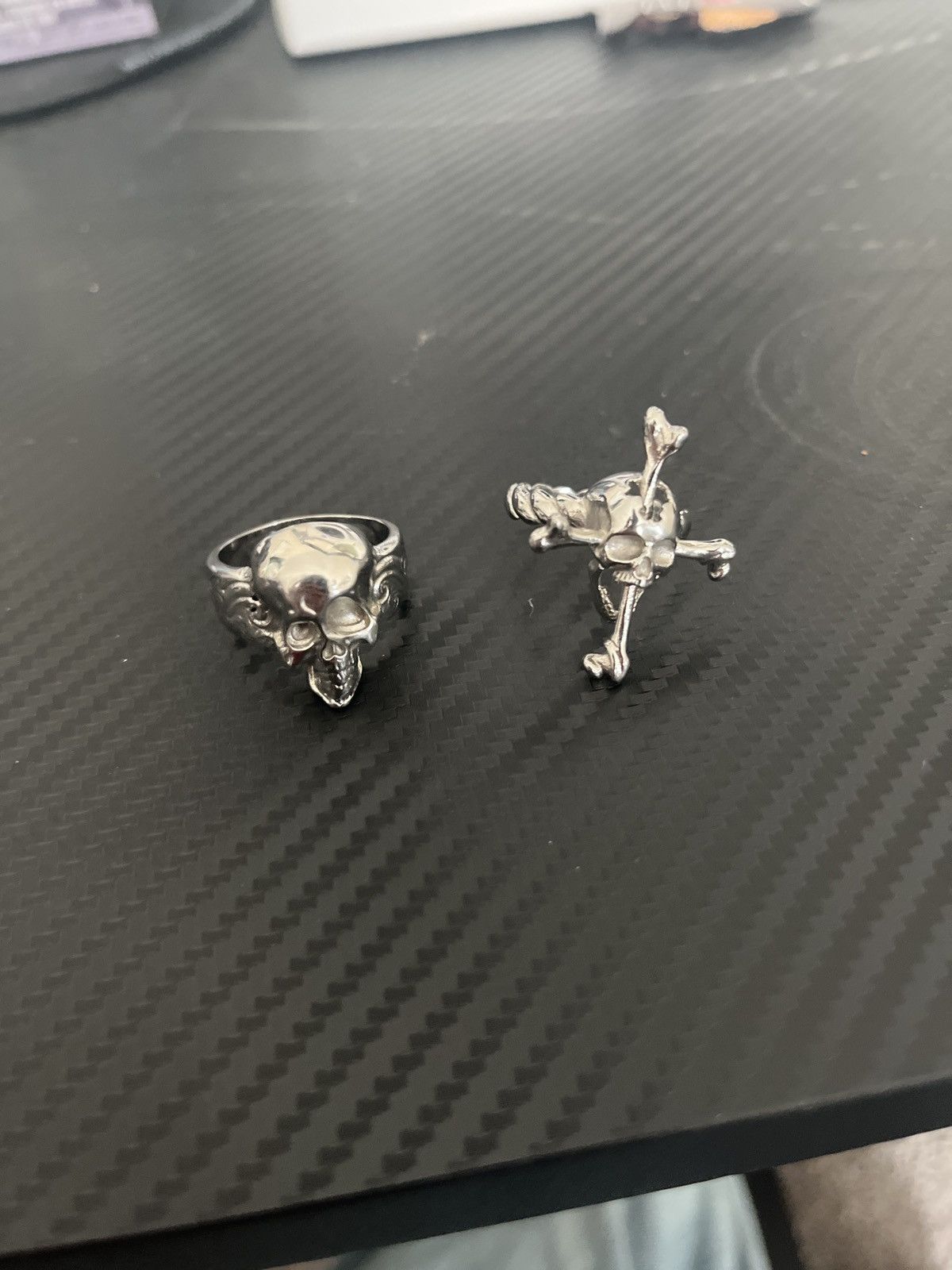 John Hardy Hard Jewelry Skull Cross Ring Size ONE SIZE - 2 Thumbnail
