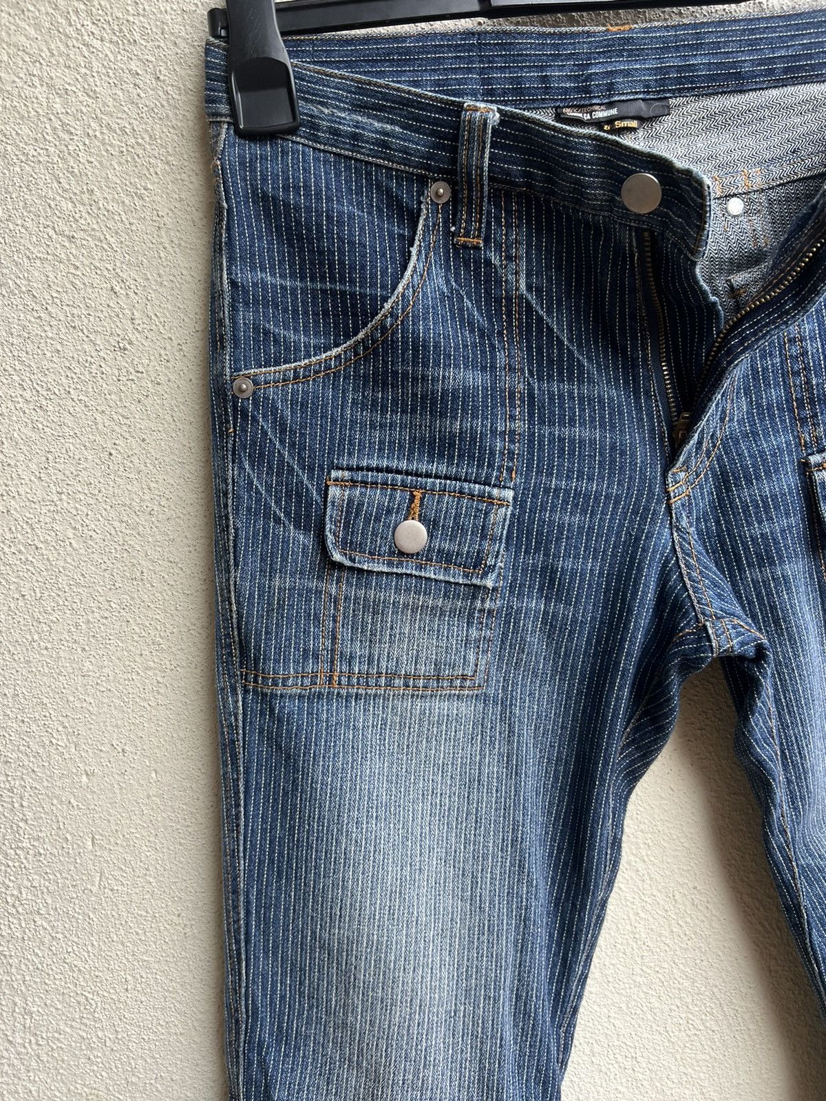 Comme Ca Ism COMME CA COMMUNE X Goldwin Fade Denim Bush Pant Jeans Size US 29 - 8 Thumbnail