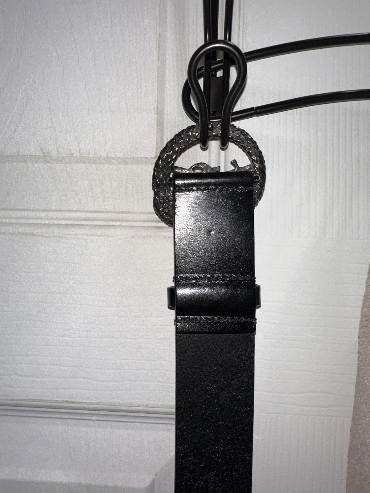 Yves Saint Laurent Ysl snake buckle belt Size 34 - 2 Thumbnail