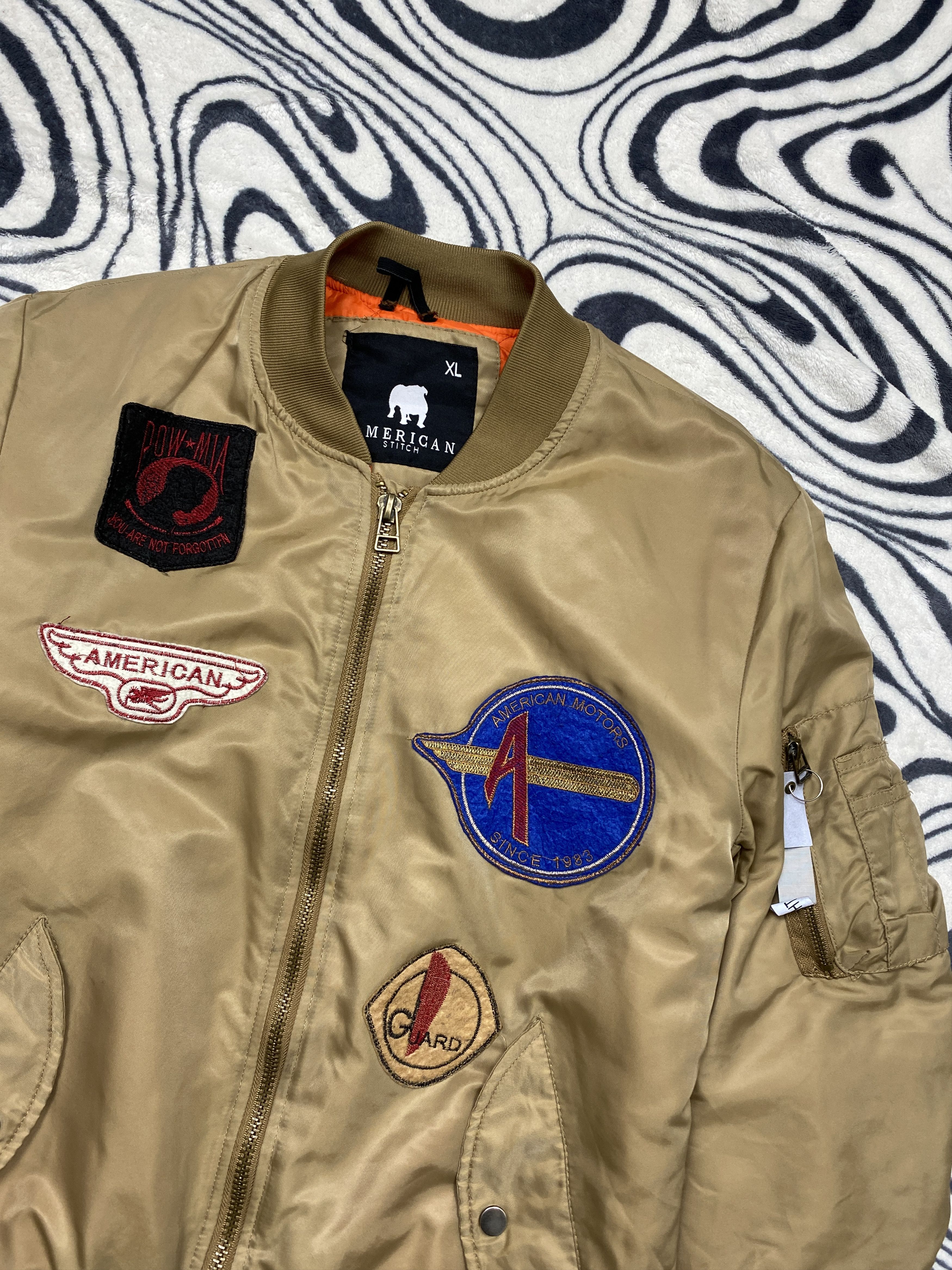 20471120 Avant Garde Mens Bomber Jacket Size US XL / EU 56 / 4 - 2 Thumbnail