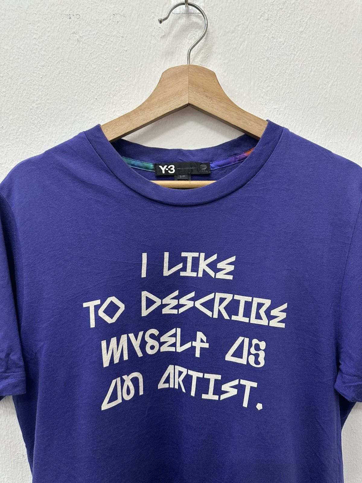 Y-3 AW13 Y-3 Yohji Yamamoto Purple T-shirt Size US M / EU 48-50 / 2 - 3 Thumbnail