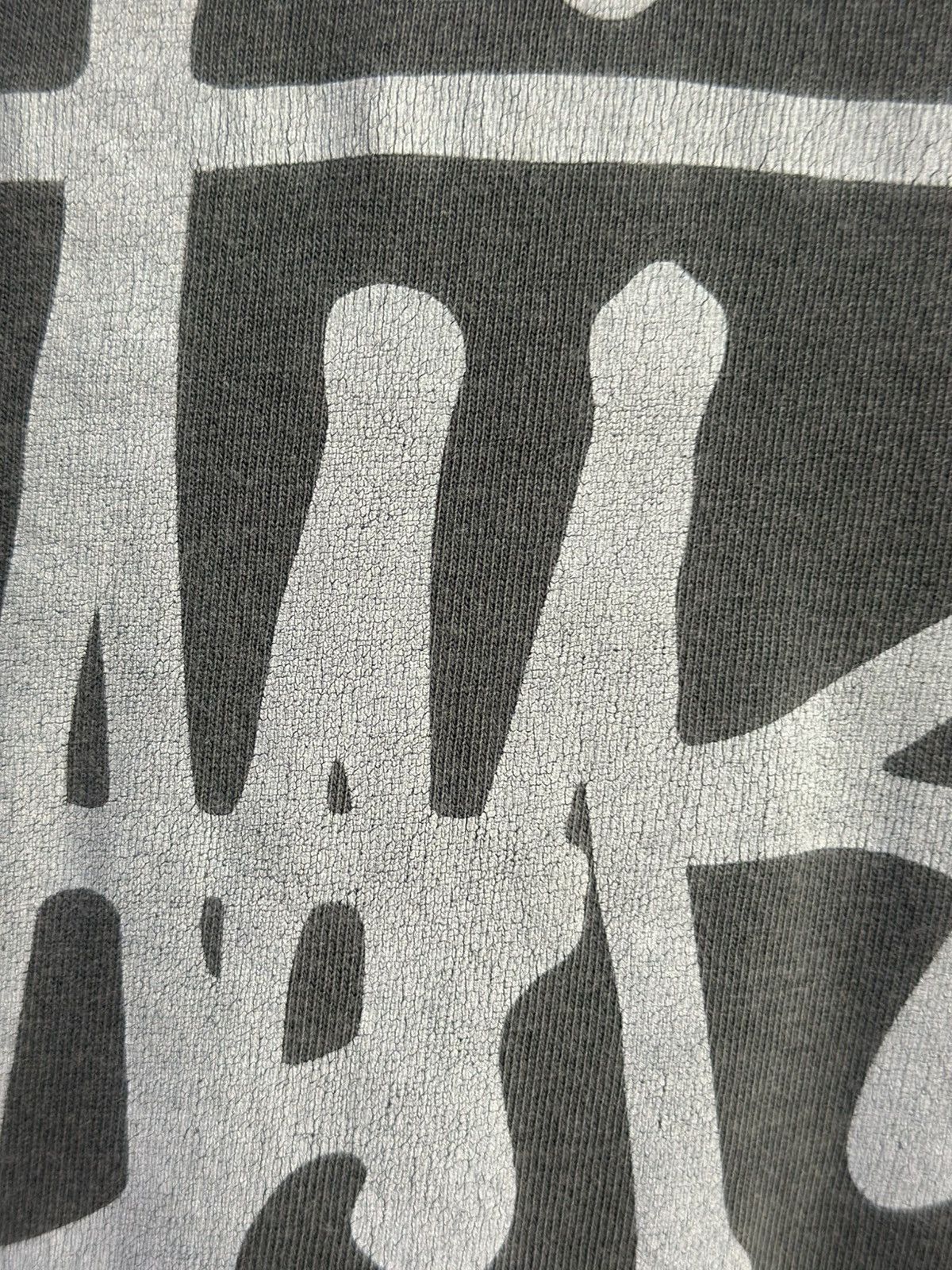 Stussy Thrashed Vintage Stussy Signature Faded Grunge Tee Size US L / EU 52-54 / 3 - 6 Thumbnail