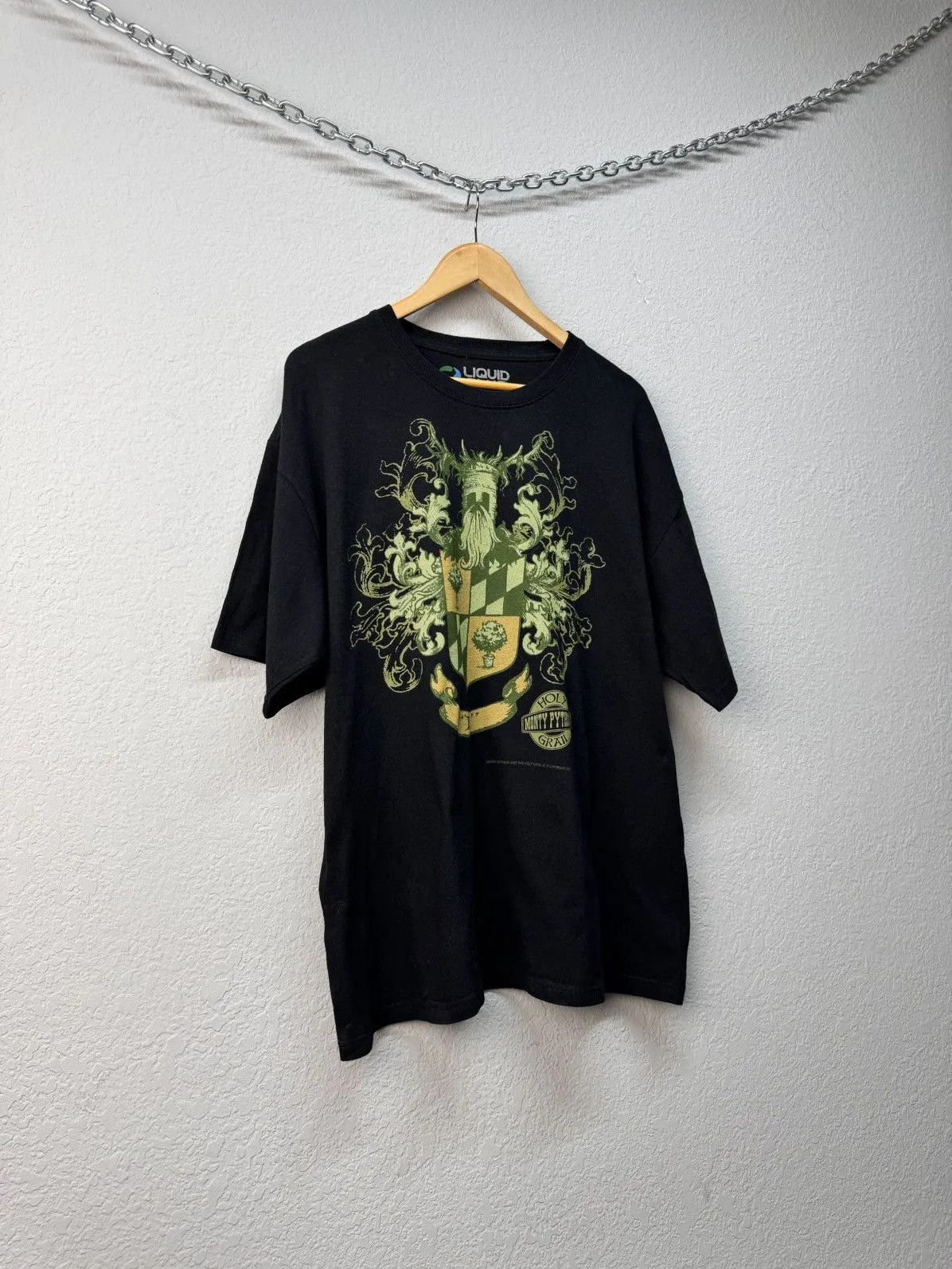 Liquid Blue × Vintage Vintage Monty Python & the Holy Grain Copyright 2011 T Shirt Size US XL / EU 56 / 4 - 5 Thumbnail