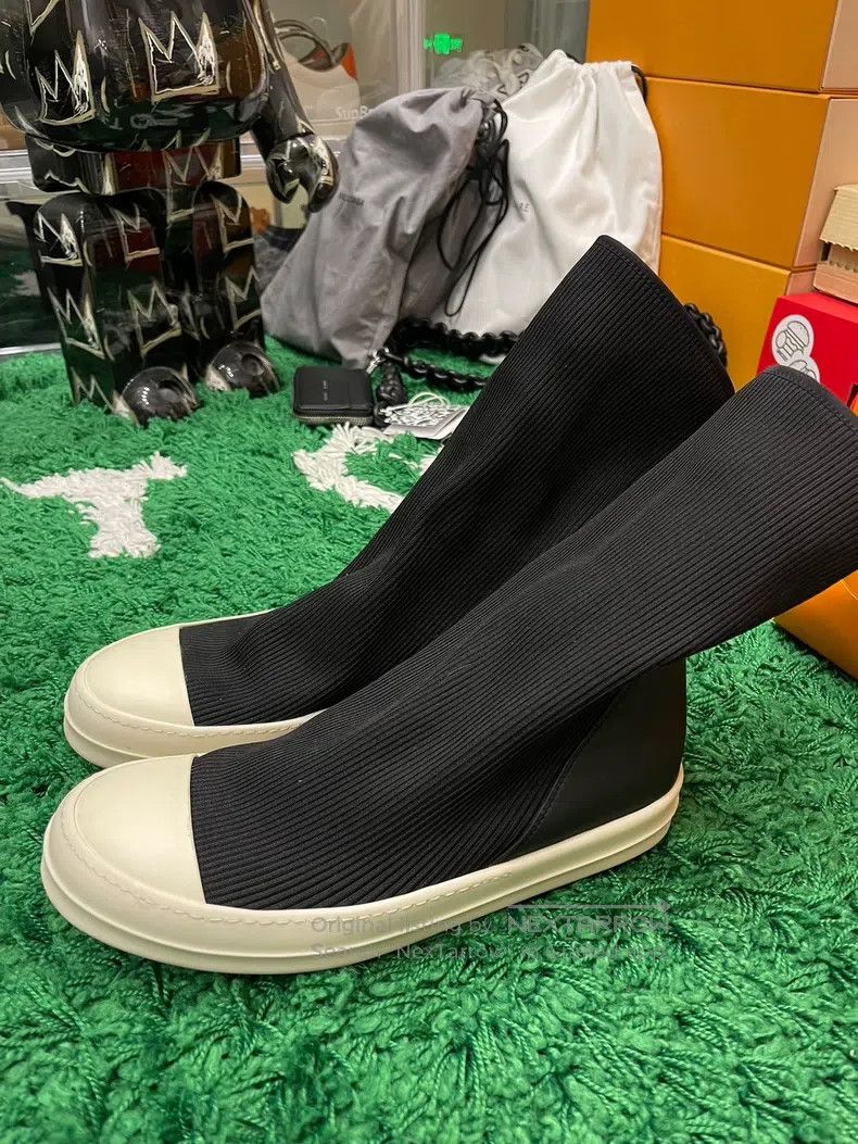 Rick Owens RICK OWENS Double Cylinder God Boot Knit Mid-Calf Size US 9 / EU 42 - 1 Thumbnail