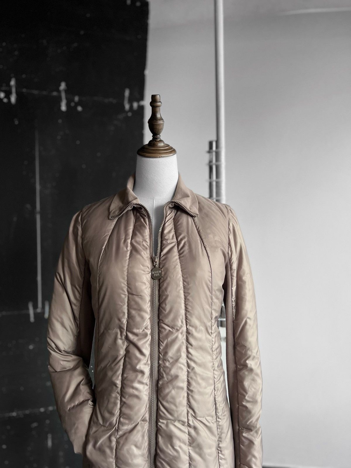 Patrizia Pepe Patrizia Pepe Womens Premium Goose Down Jacket Full Zip Size S / US 4 / IT 40 - 3 Thumbnail