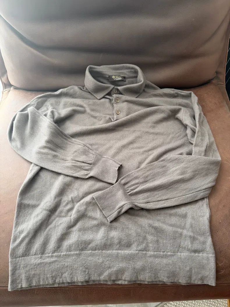 Loro Piana Loro Piana Baby Cashmere Polo Size US M / EU 48-50 / 2 - 1 Thumbnail
